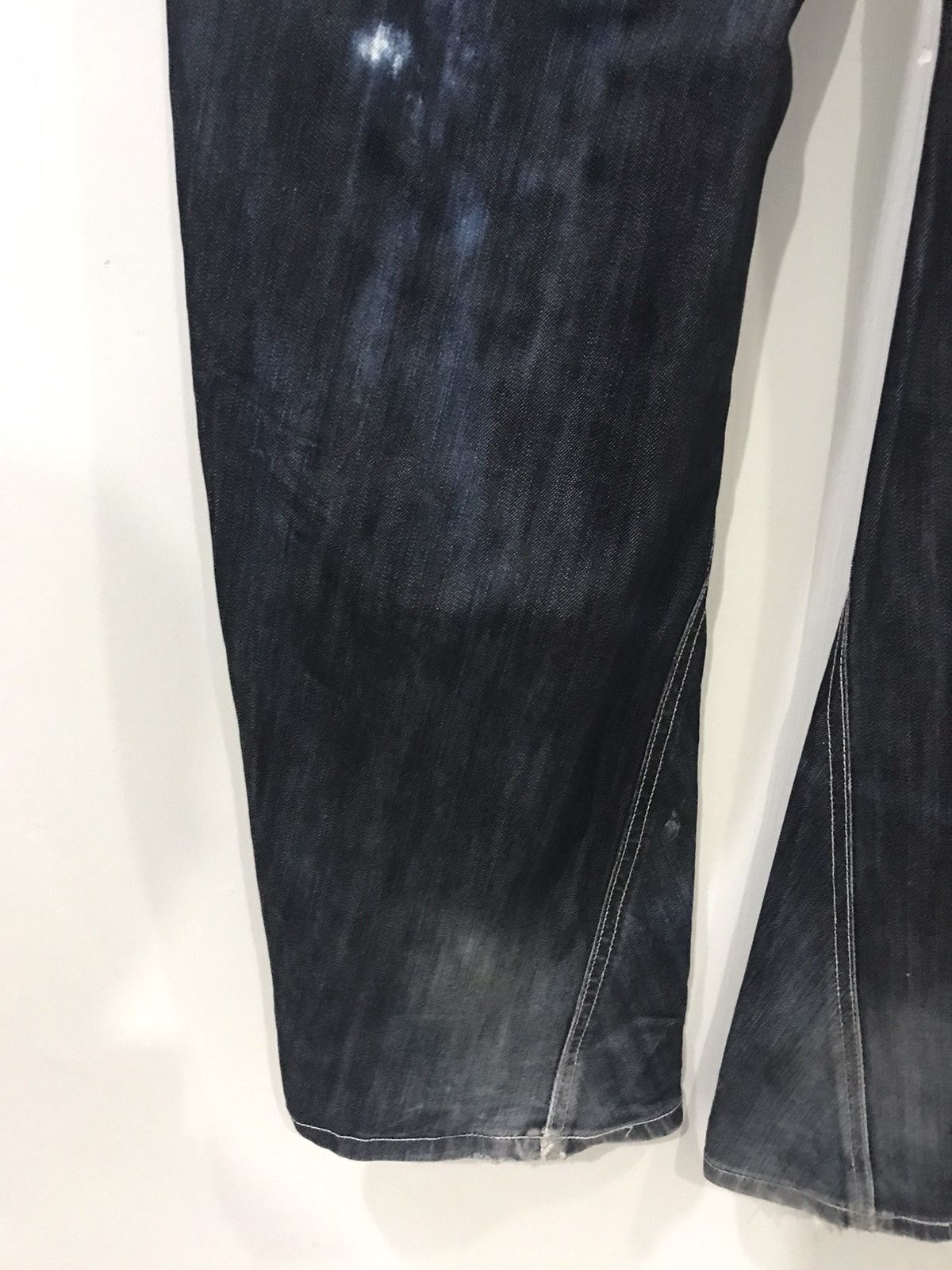 Edwin EDWIN Engineered Smoky Stone Wash Indigo Curve Cut Denim Size US 32 / EU 48 - 18 Thumbnail