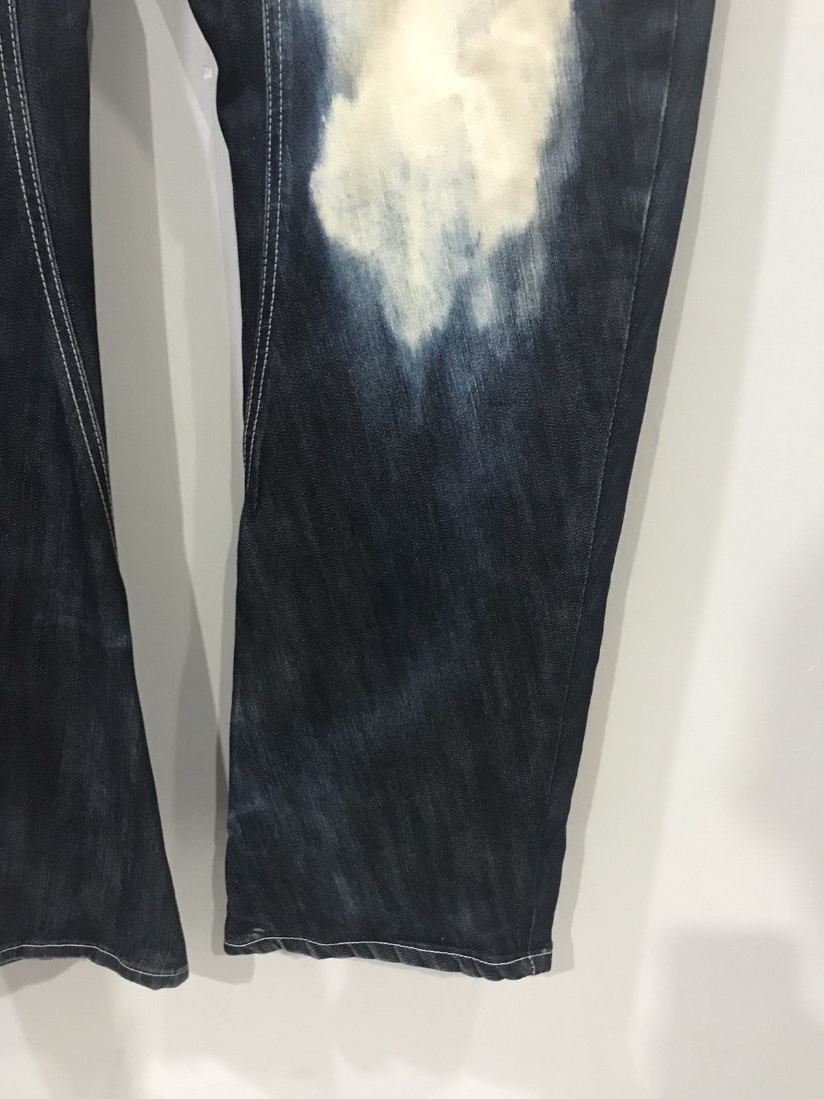 Edwin EDWIN Engineered Smoky Stone Wash Indigo Curve Cut Denim Size US 32 / EU 48 - 8 Thumbnail
