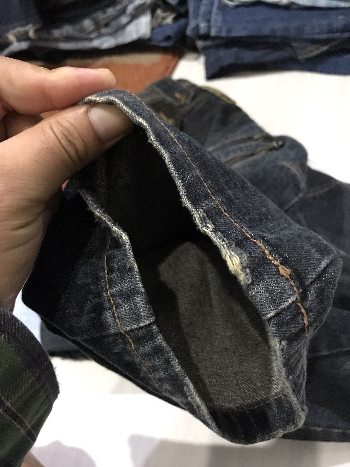 Designer 💥DOUBLE WAIST💥GUMU INT Double Waist Multipocket Punk Denim Size US 30 / EU 46 - 5 Thumbnail