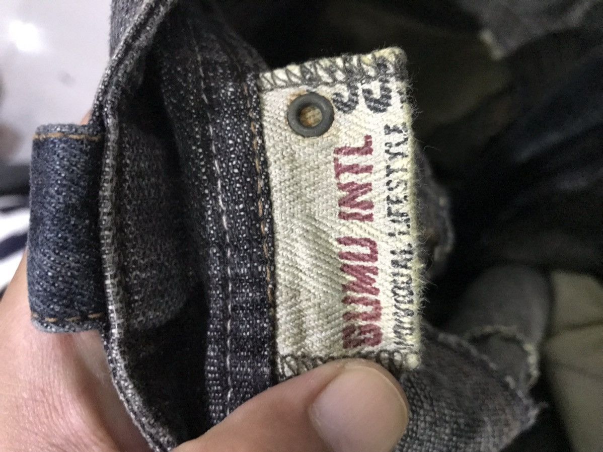 Designer 💥DOUBLE WAIST💥GUMU INT Double Waist Multipocket Punk Denim Size US 30 / EU 46 - 16 Thumbnail