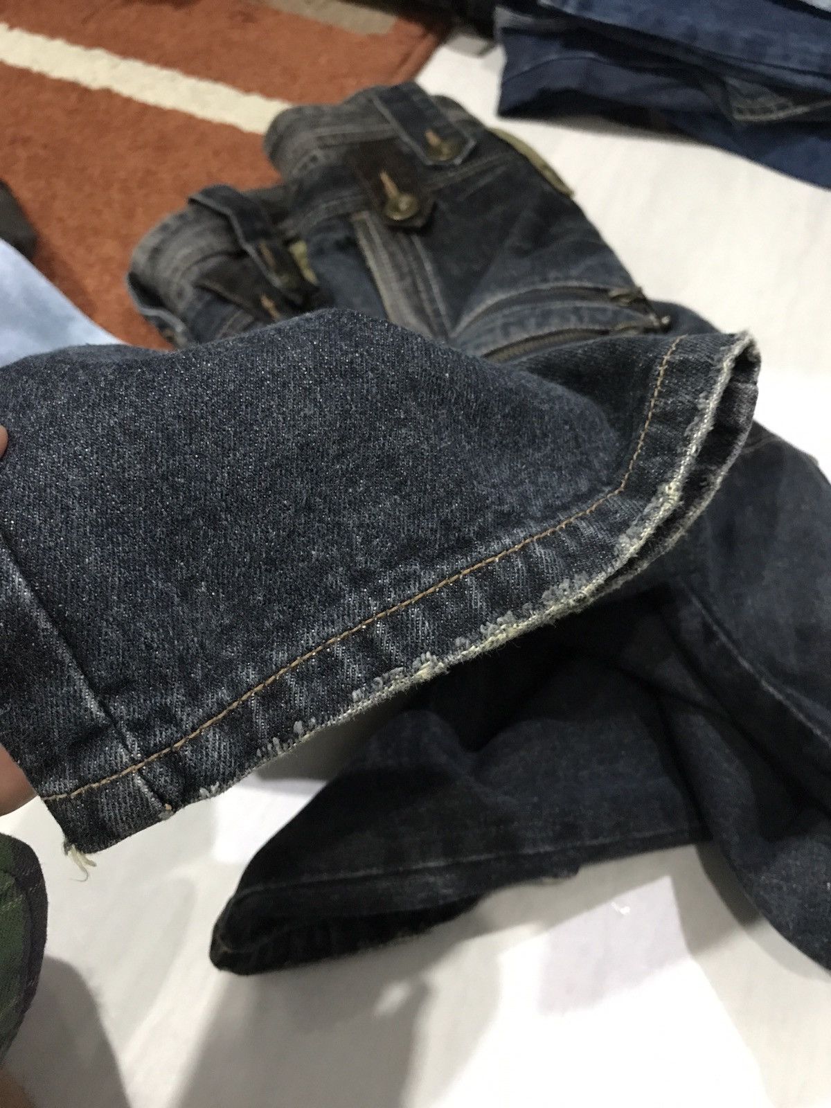 Designer 💥DOUBLE WAIST💥GUMU INT Double Waist Multipocket Punk Denim Size US 30 / EU 46 - 15 Thumbnail
