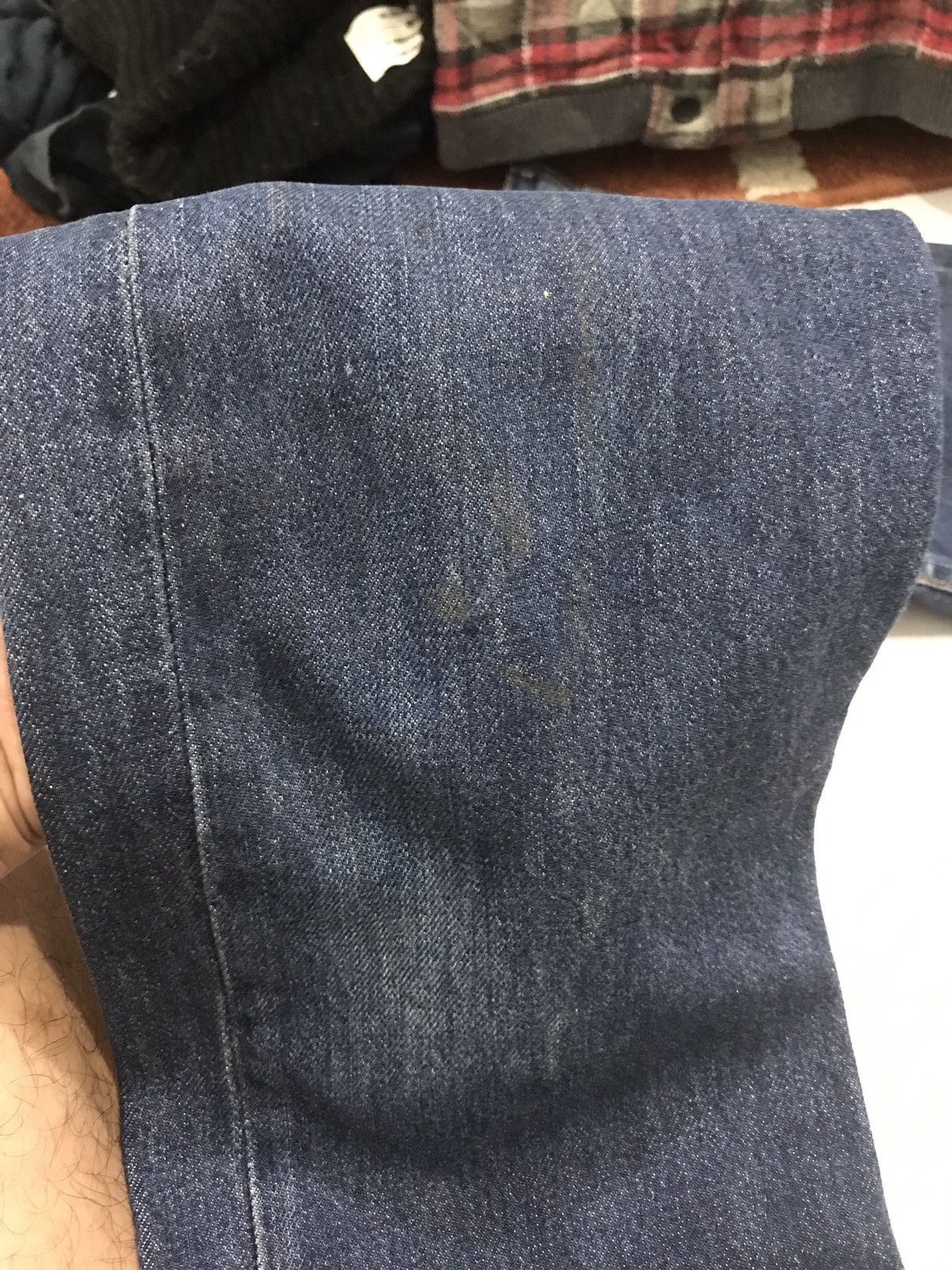 Levi's Vintage 90s Levis 501 US Made 553 Button Denim Size 24" / US 00 / IT 34 - 14 Thumbnail