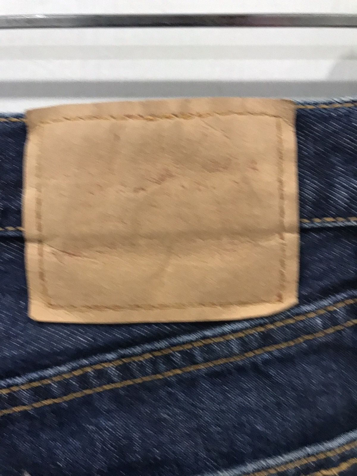 Levi's Vintage 90s Levis 501 US Made 553 Button Denim Size 24" / US 00 / IT 34 - 7 Thumbnail