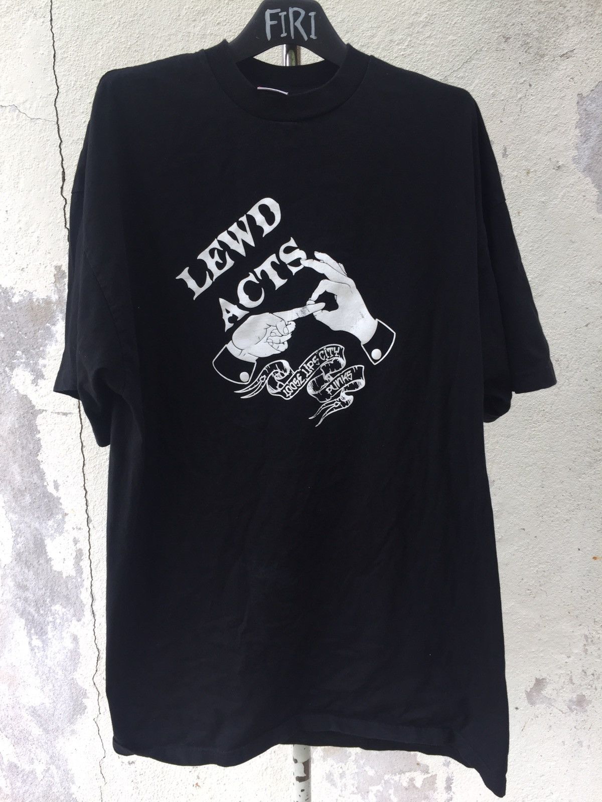 Seditionaries Lewd Acts Loose Lips City Punk Tshirt Size US XXL / EU 58 / 5 - 2 Thumbnail