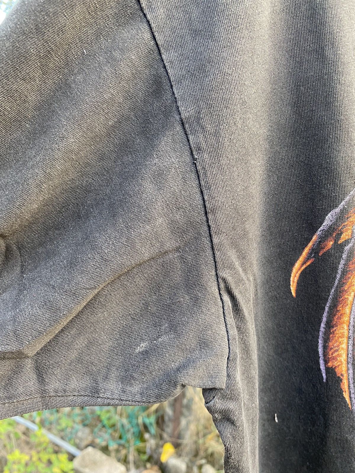 Vintage Distressed Flybeans Dragon Tees Only The Strong Survive Size US L / EU 52-54 / 3 - 10 Thumbnail