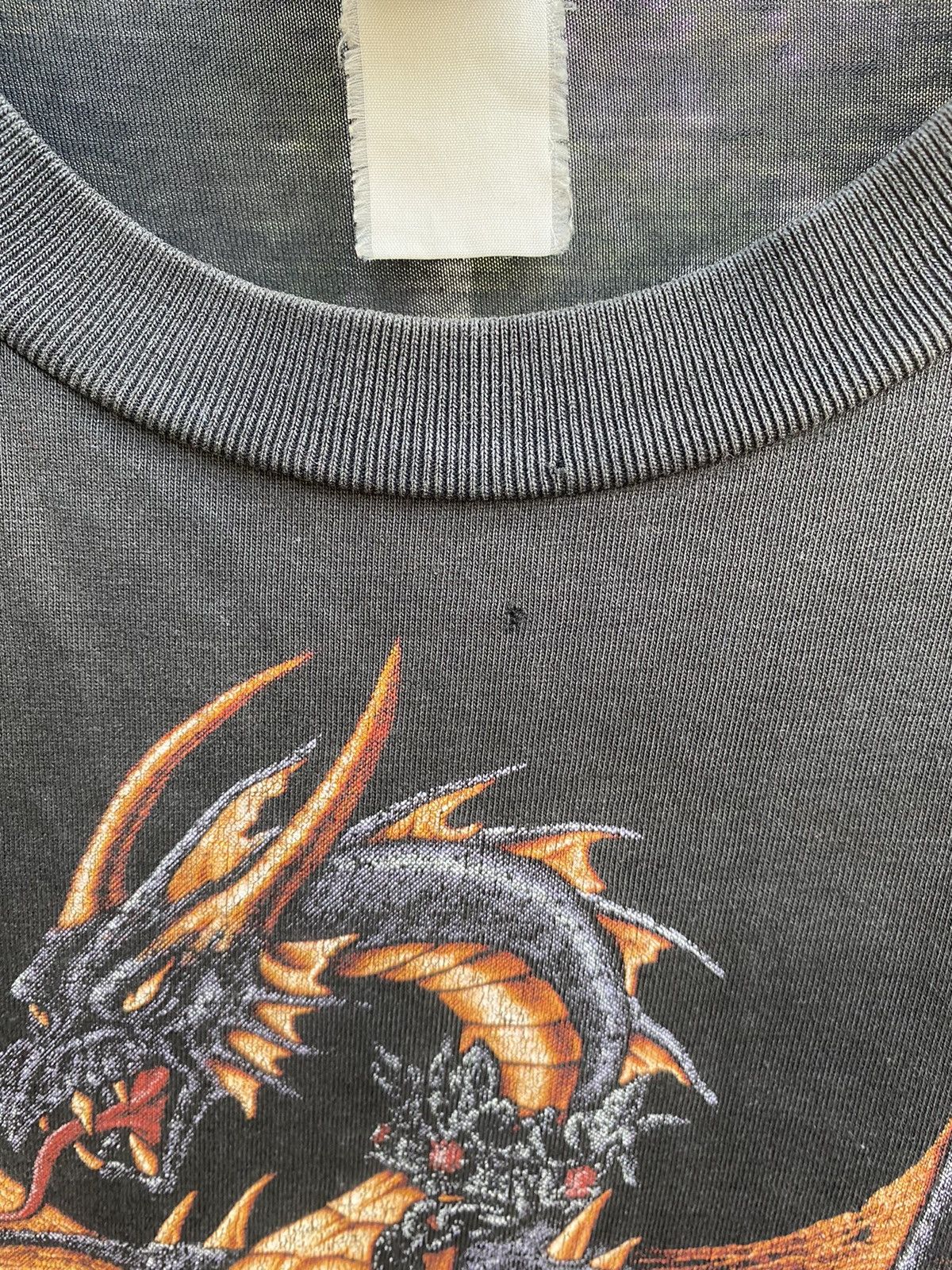 Vintage Distressed Flybeans Dragon Tees Only The Strong Survive Size US L / EU 52-54 / 3 - 6 Thumbnail