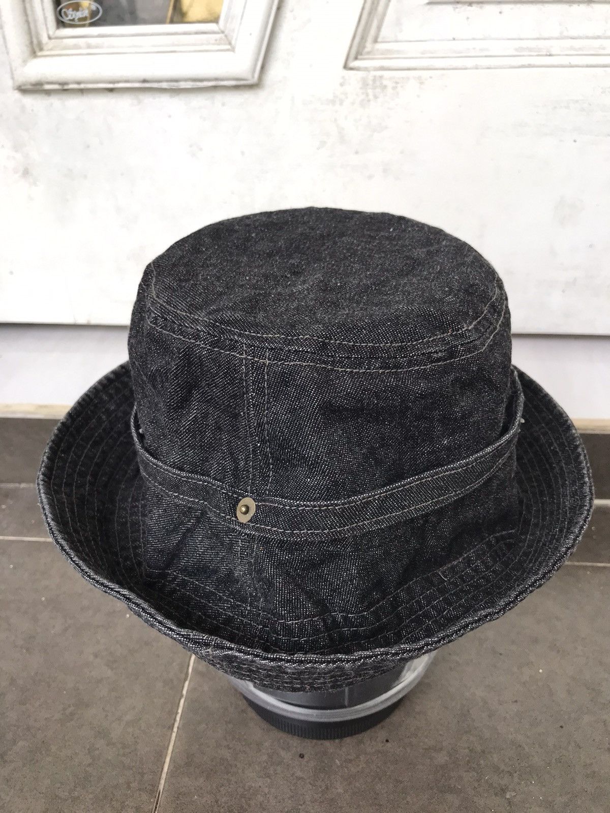 Designer × Japanese Brand Afternoon Tea Japan Light Denim Hat Size ONE SIZE - 3 Thumbnail