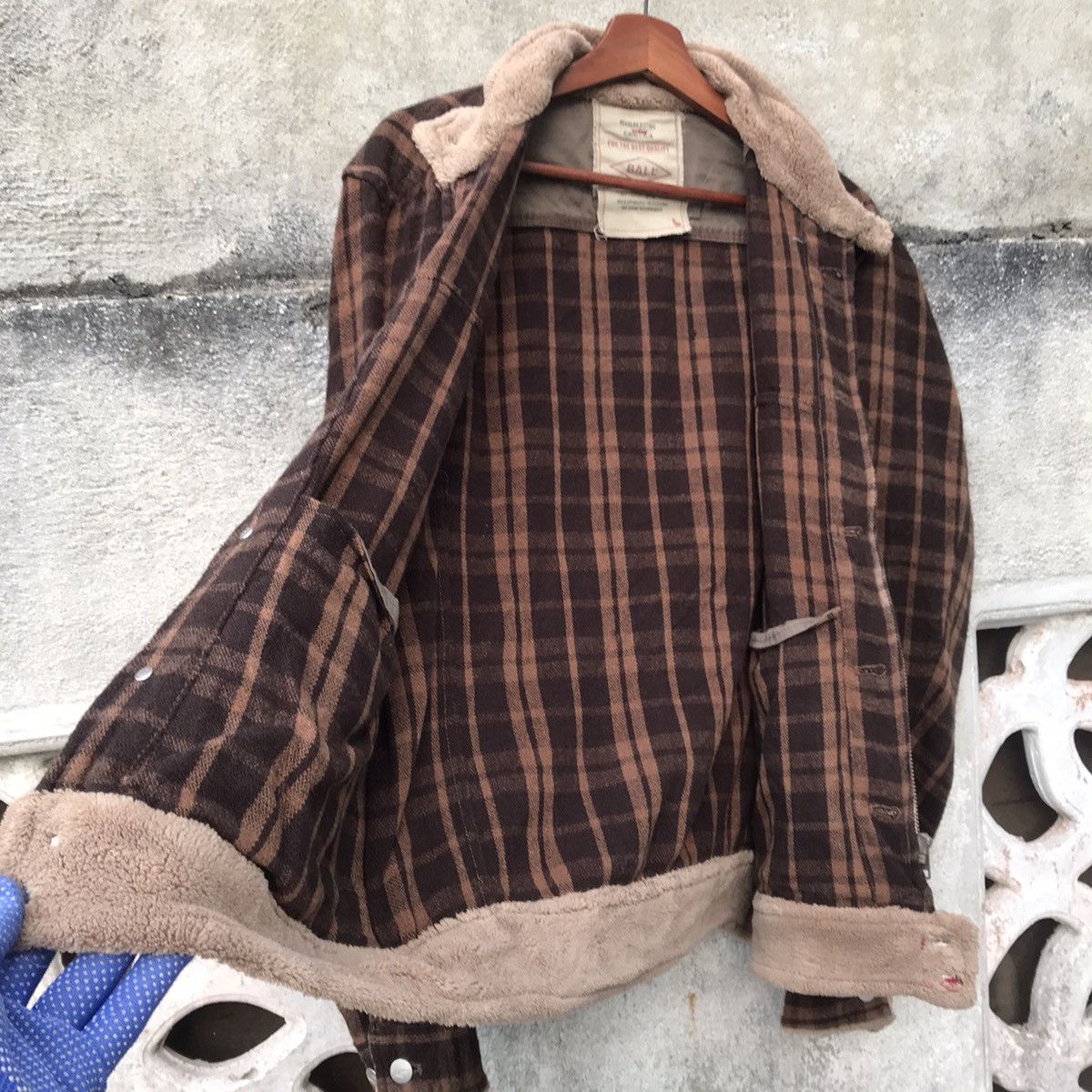BAL FLANNEL JACKET Ball checkered Size US L / EU 52-54 / 3 - 7 Thumbnail