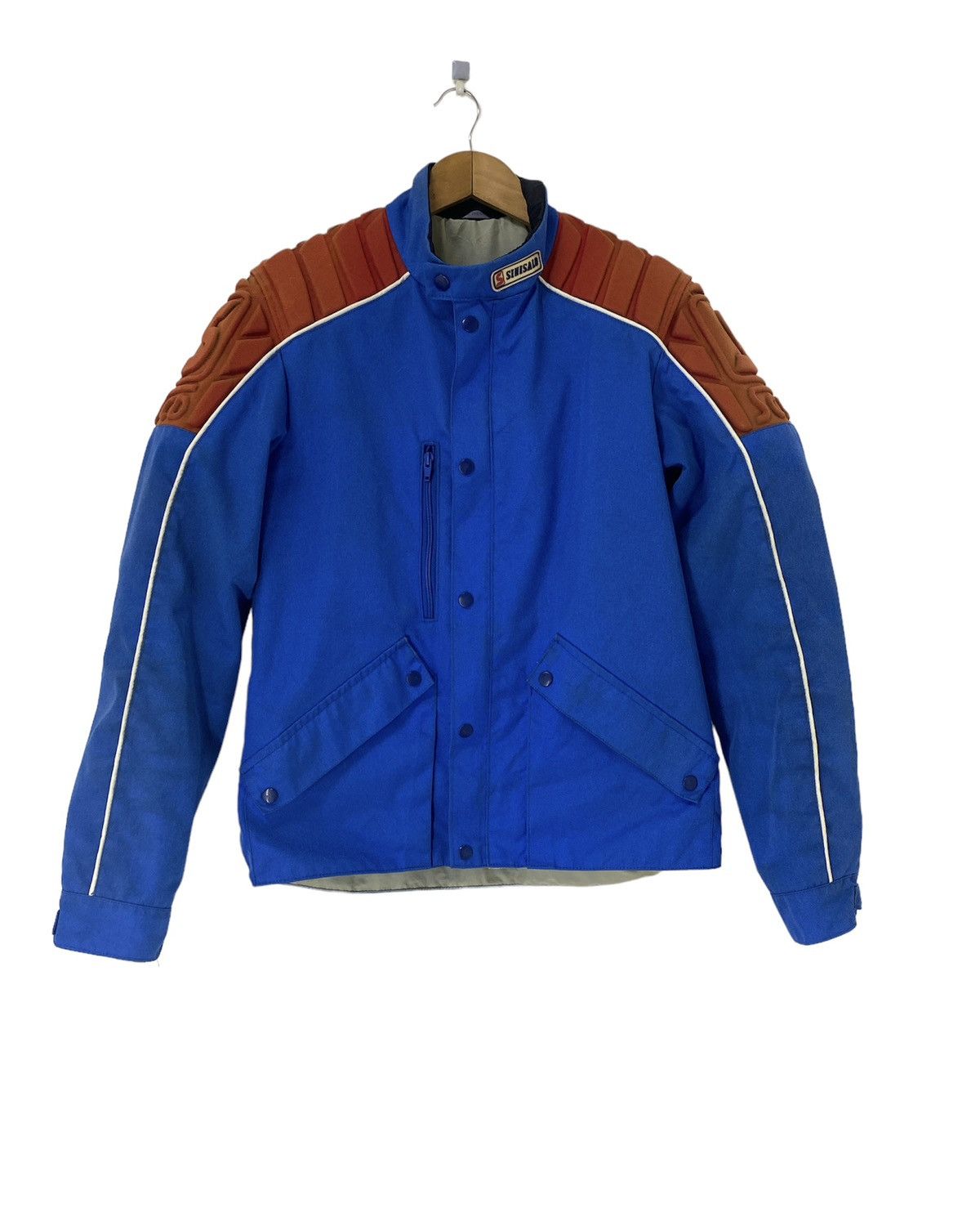 Vintage Vintage Sinisalo Motocross Jacket Rare made in Finland Size US M / EU 48-50 / 2 - 1 Thumbnail
