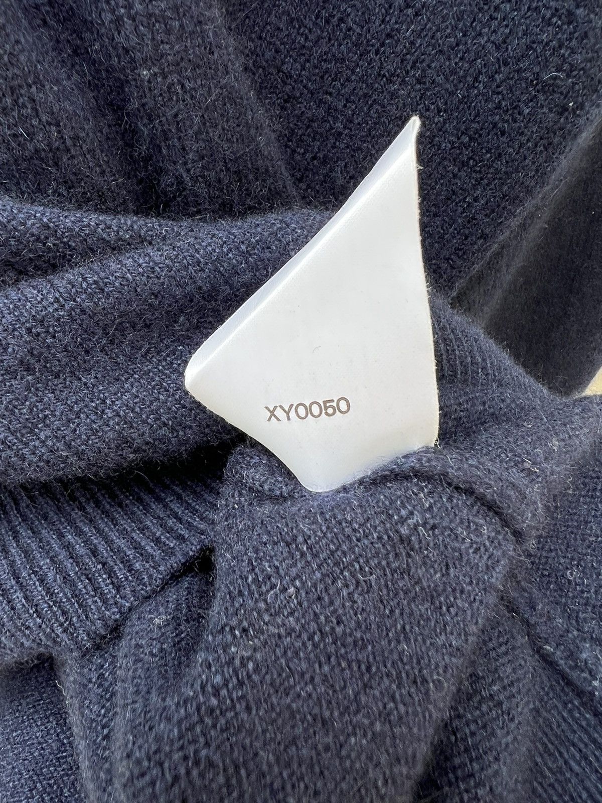 Alfred Dunhill Vintage Dunhill Navy Blue 100% Cashmere Jumper Sweater Size US M / EU 48-50 / 2 - 15 Thumbnail