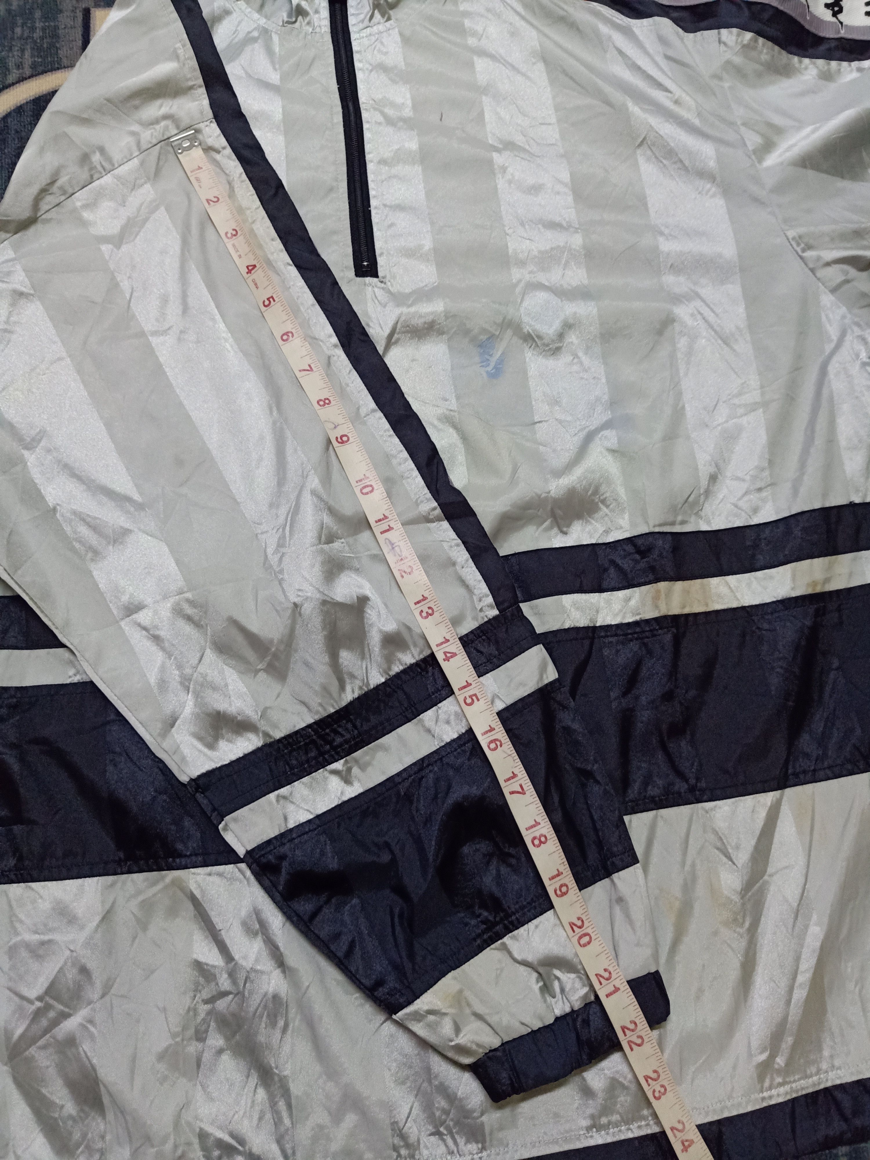 Kappa vtg kappa big logo Sidetape Jacket juve template Size US L / EU 52-54 / 3 - 4 Thumbnail
