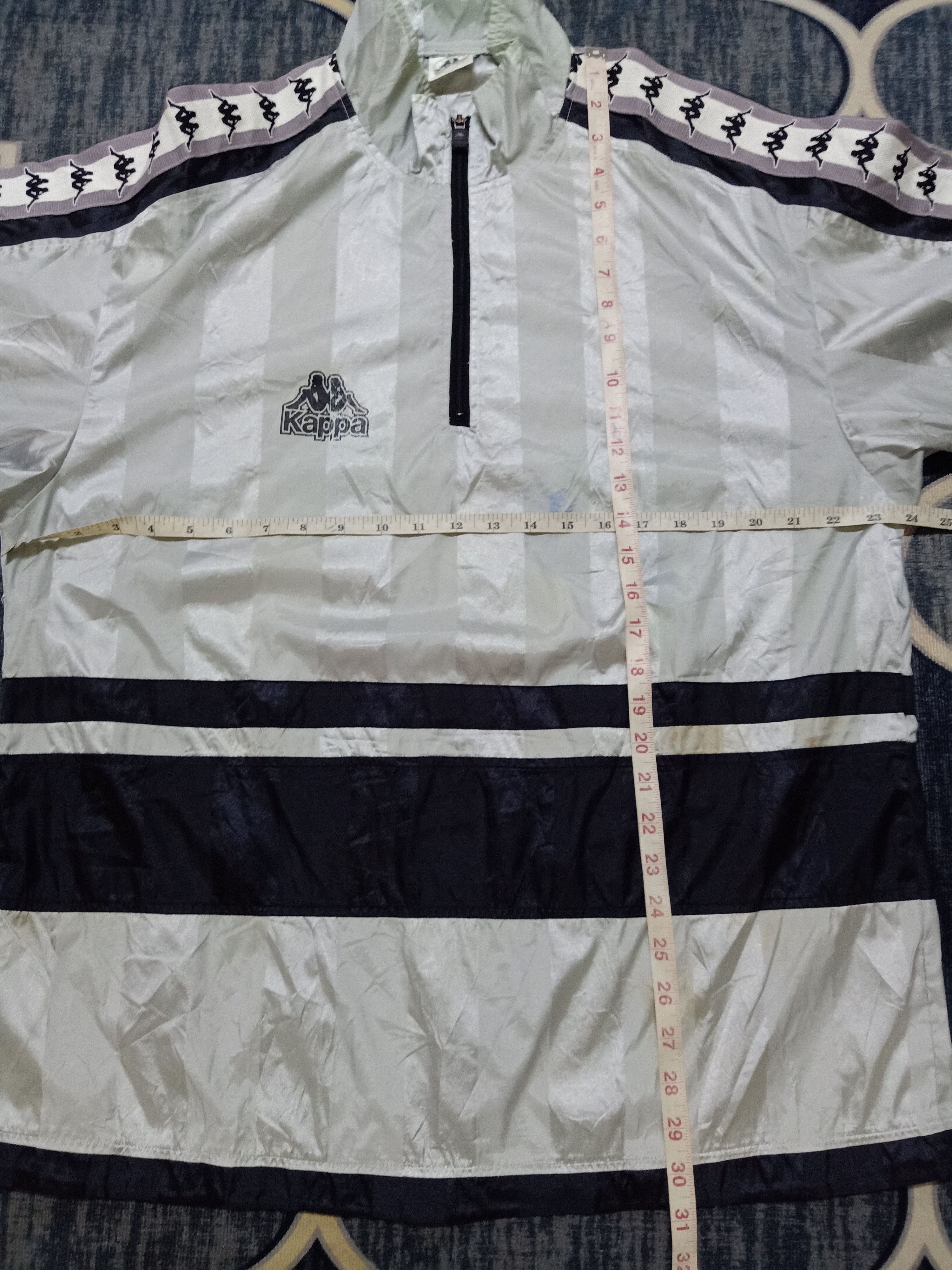 Kappa vtg kappa big logo Sidetape Jacket juve template Size US L / EU 52-54 / 3 - 5 Thumbnail