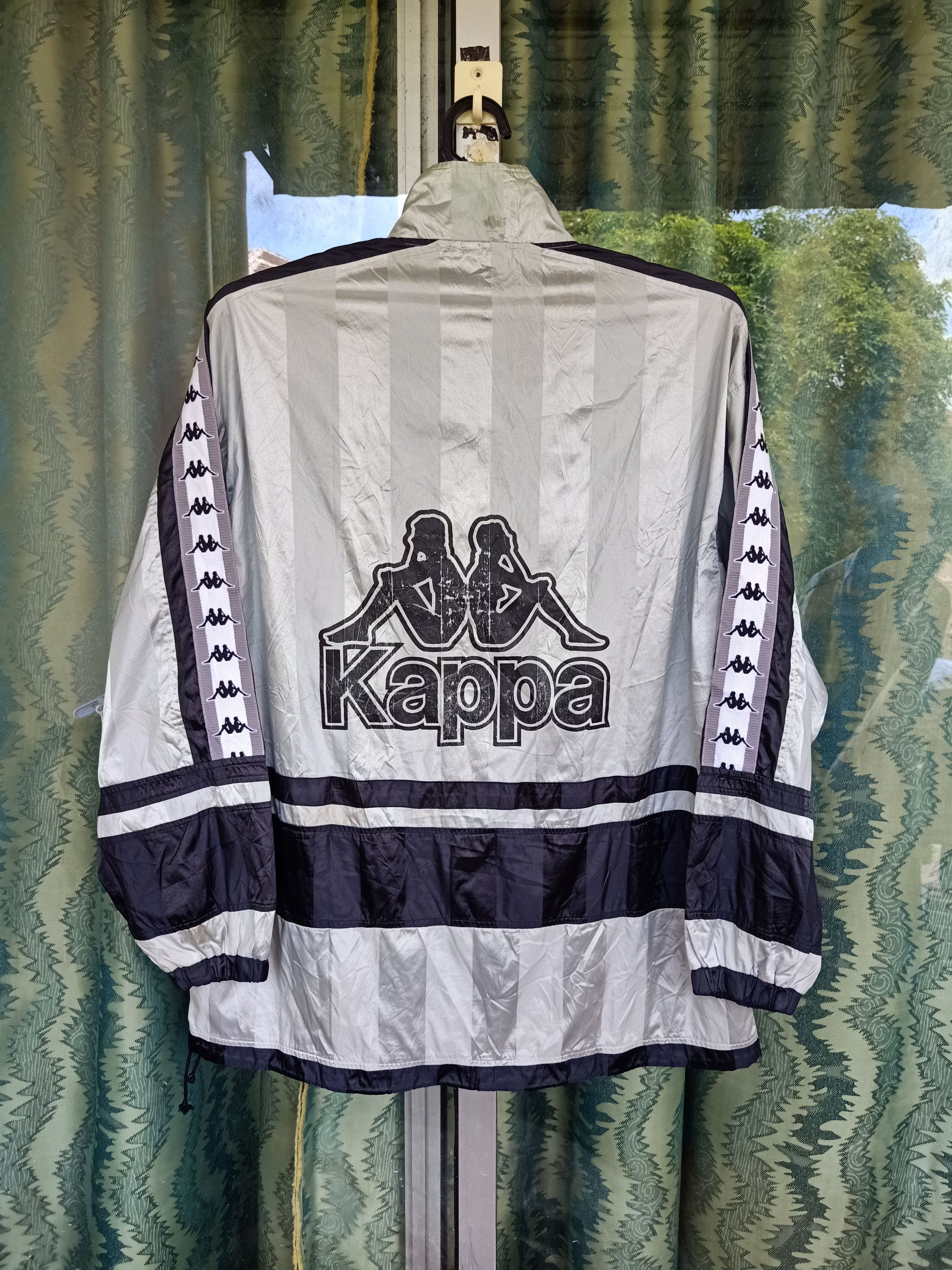 vtg kappa big logo Sidetape Jacket juve template