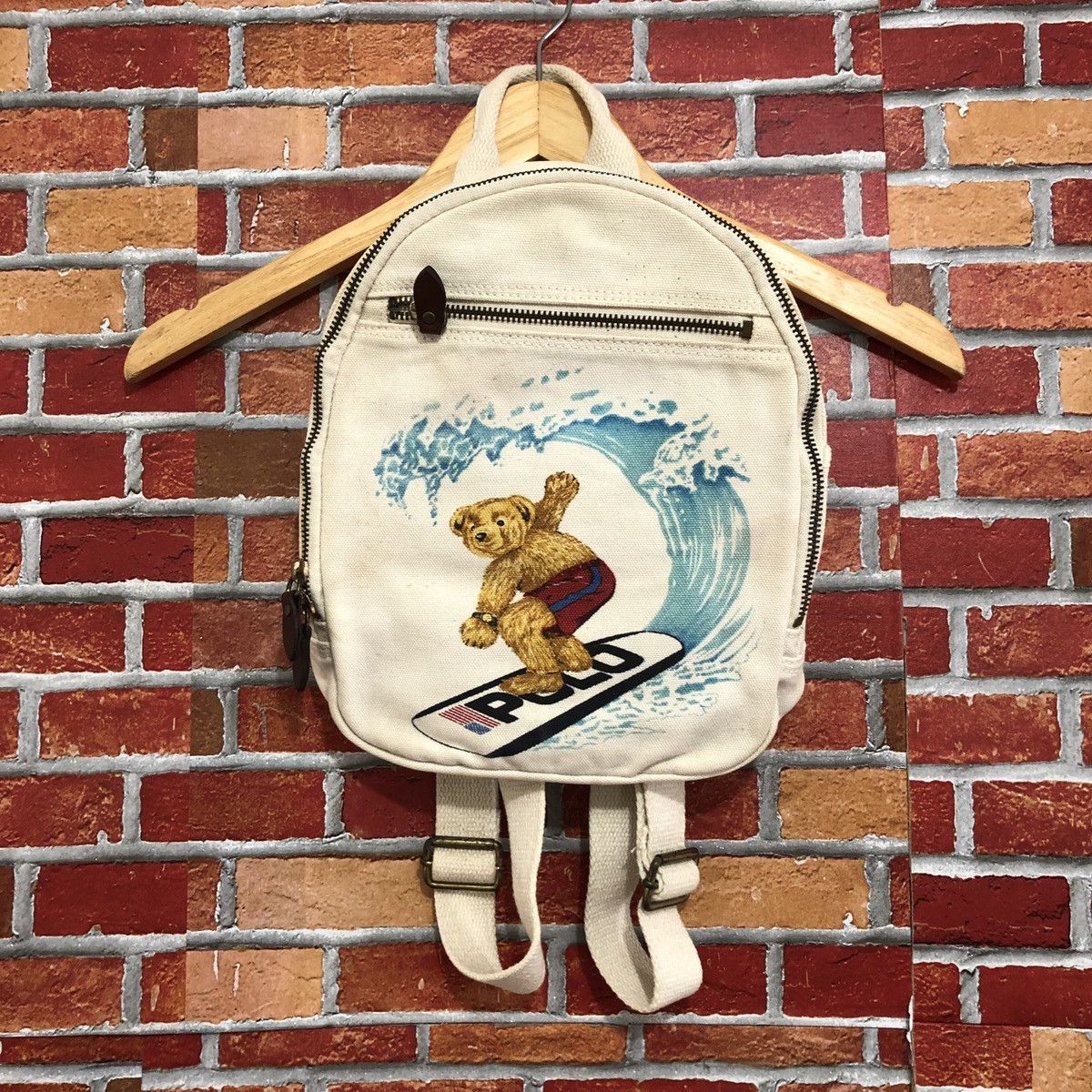 Polo Ralph Lauren × Vintage vintage polo bear duffle bag | Grailed