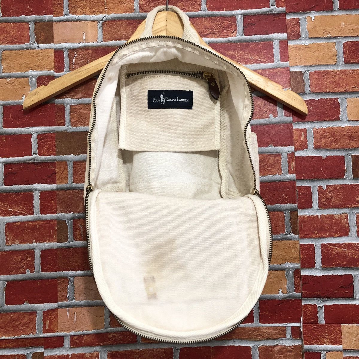 Vintage Vintage Polo Bear Basket Ralph Lauren Mini Backpack Size ONE SIZE - 6 Thumbnail