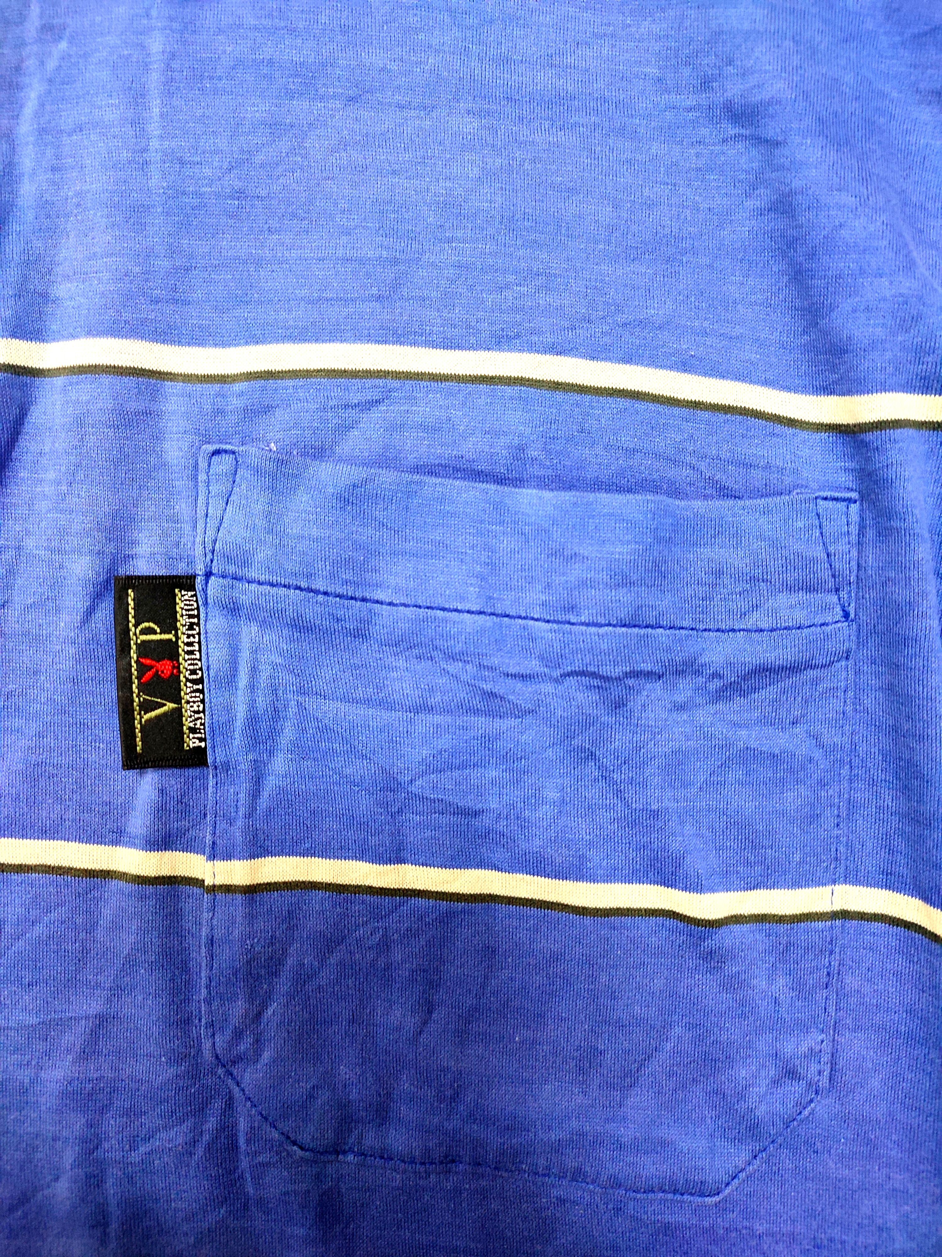 Playboy × Vintage Vintage Playboy Single Pocket Tees Size US M / EU 48-50 / 2 - 4 Thumbnail