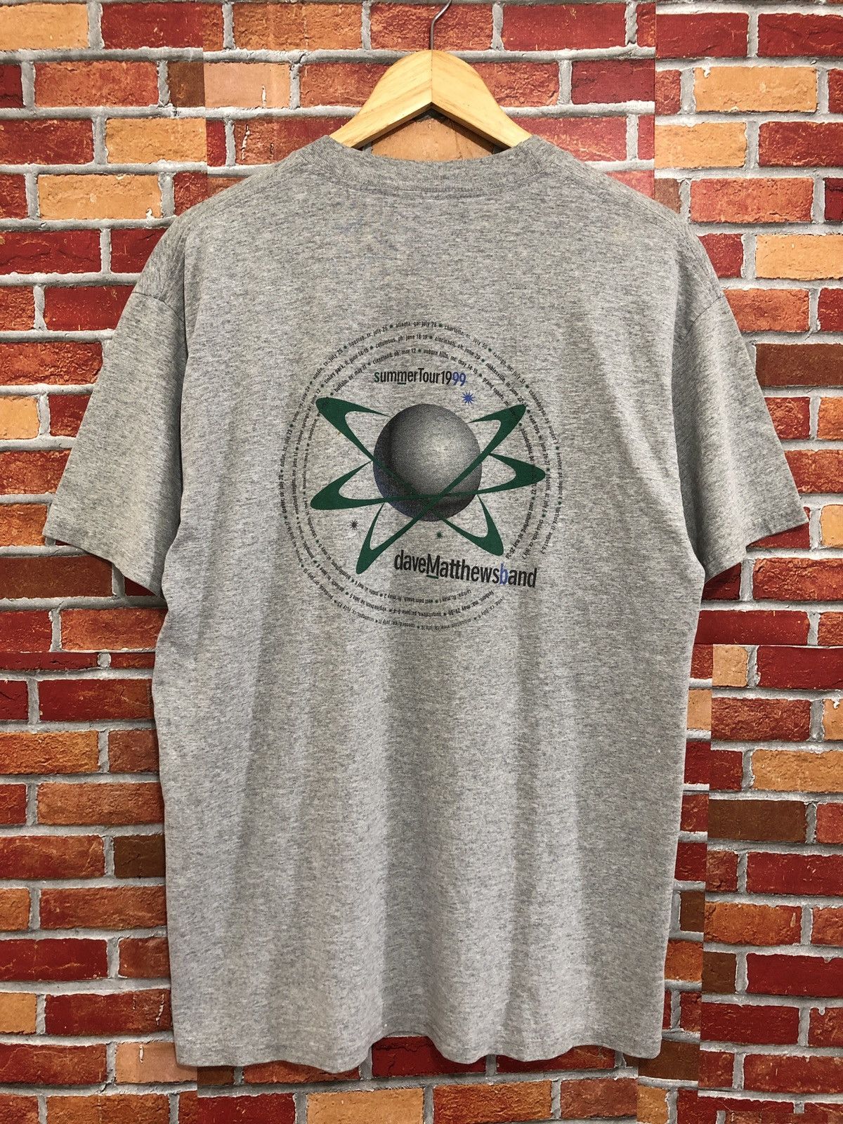 Band Tees × Vintage Vintage Dave Matthew Band Tour T-Shirt Size US L / EU 52-54 / 3 - 1 Thumbnail