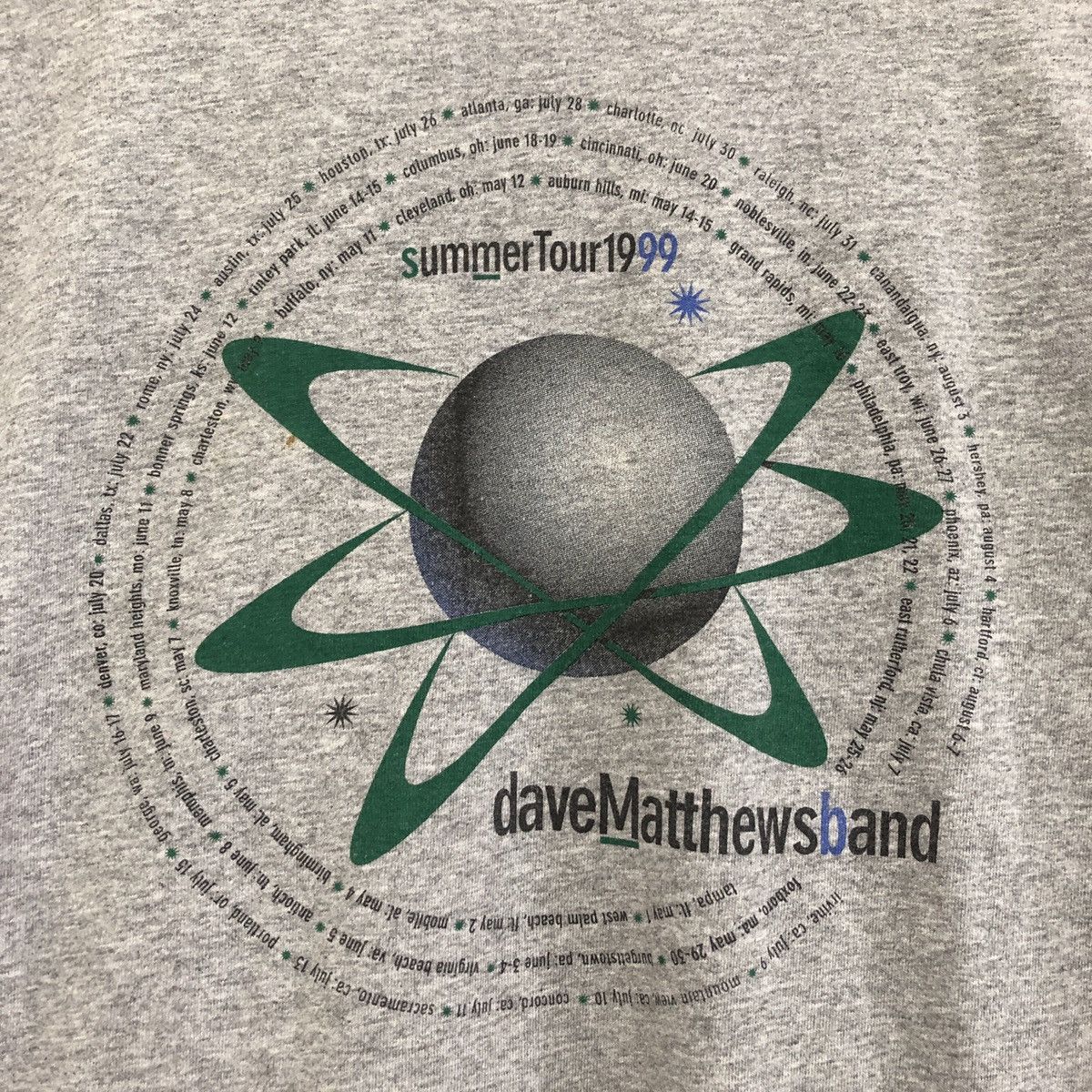 Band Tees × Vintage Vintage Dave Matthew Band Tour T-Shirt Size US L / EU 52-54 / 3 - 2 Thumbnail