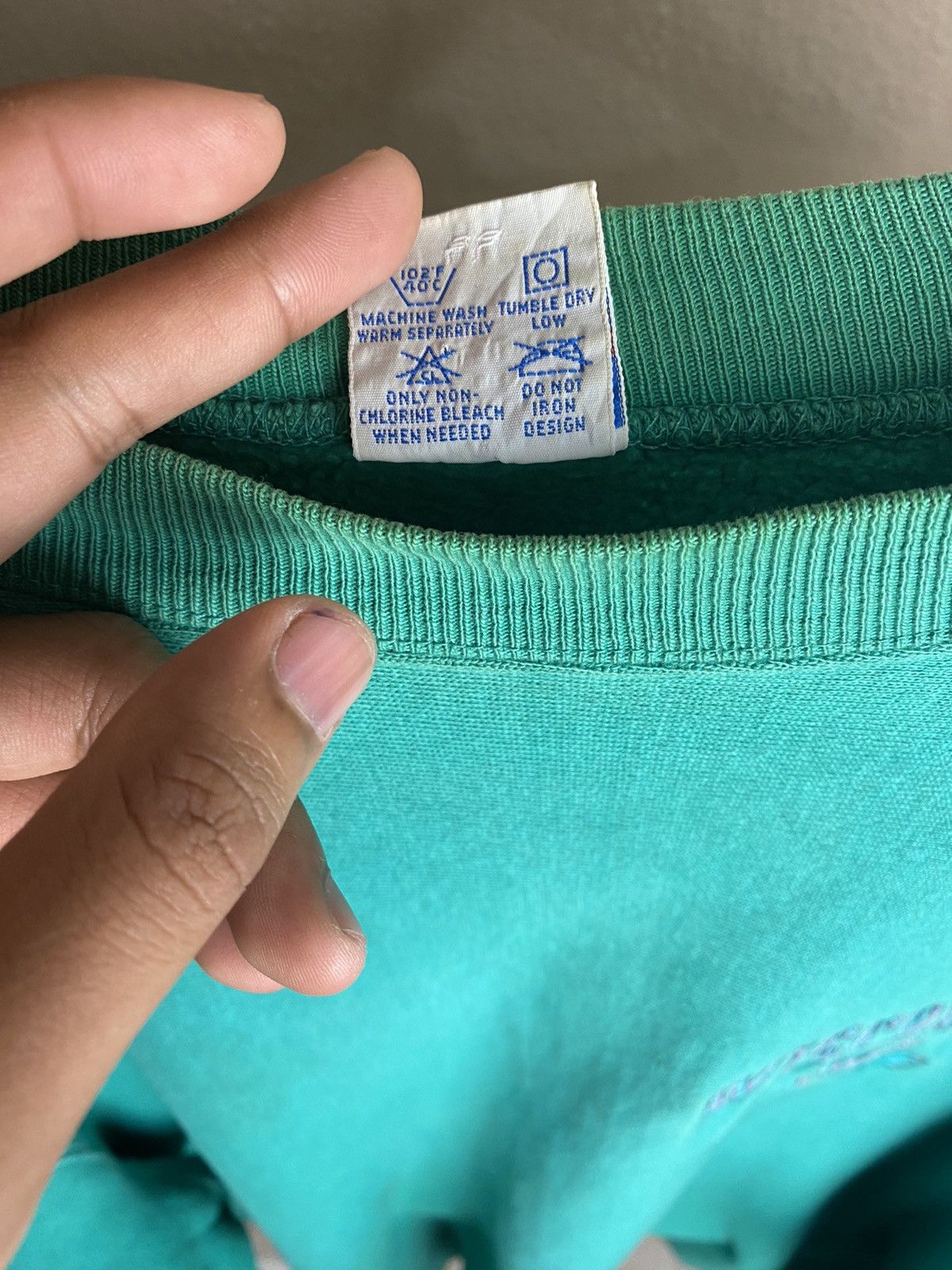 Champion × Vintage Vintage Champion Reverse Weave Wisconsin Baggy Distressed Size US XL / EU 56 / 4 - 8 Thumbnail