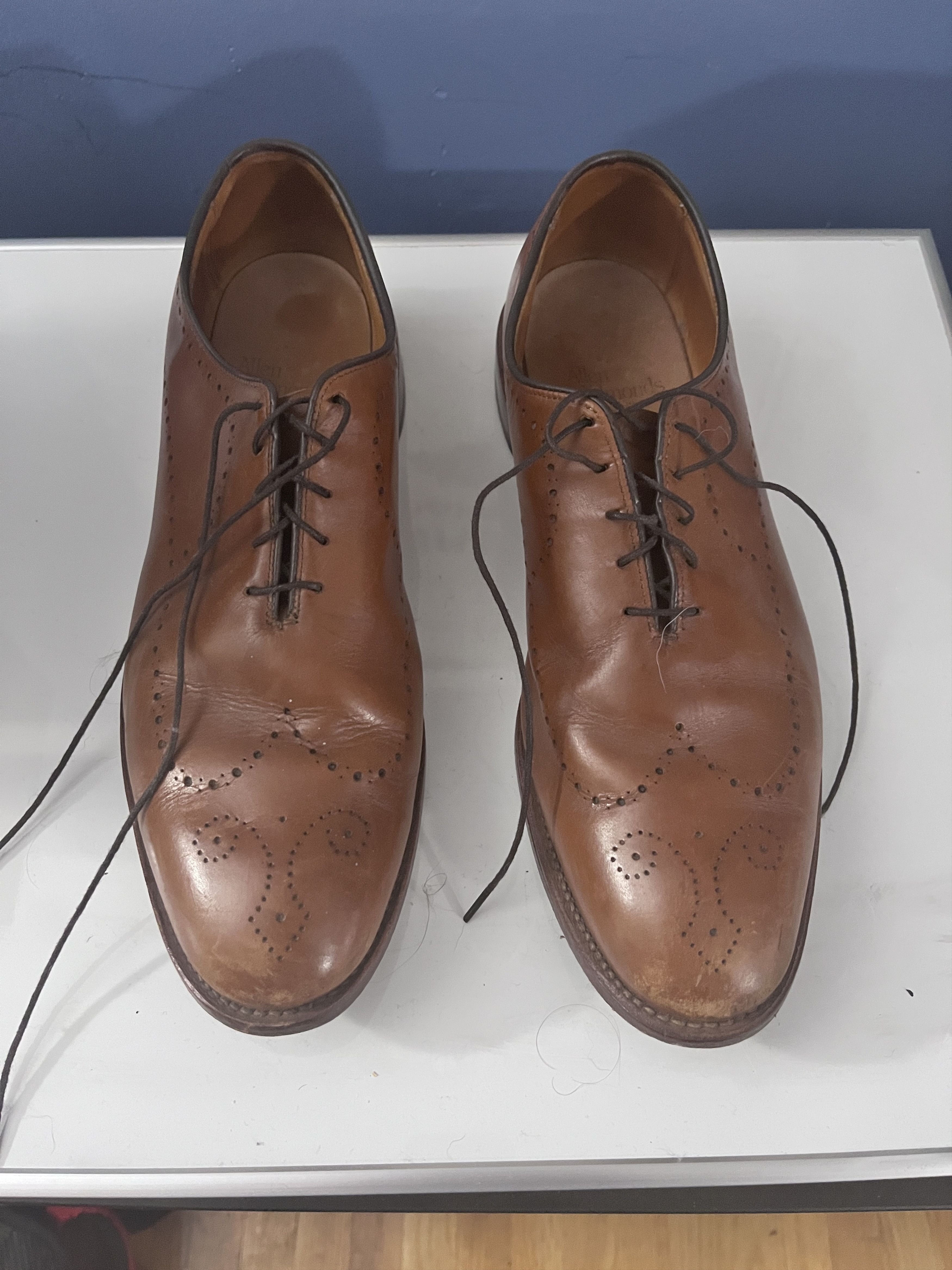 Allen Edmonds Fairfax Perforated Leather Dress Shoes Men\'s 11D Amazon.com | Allen Edmonds Men main image 4