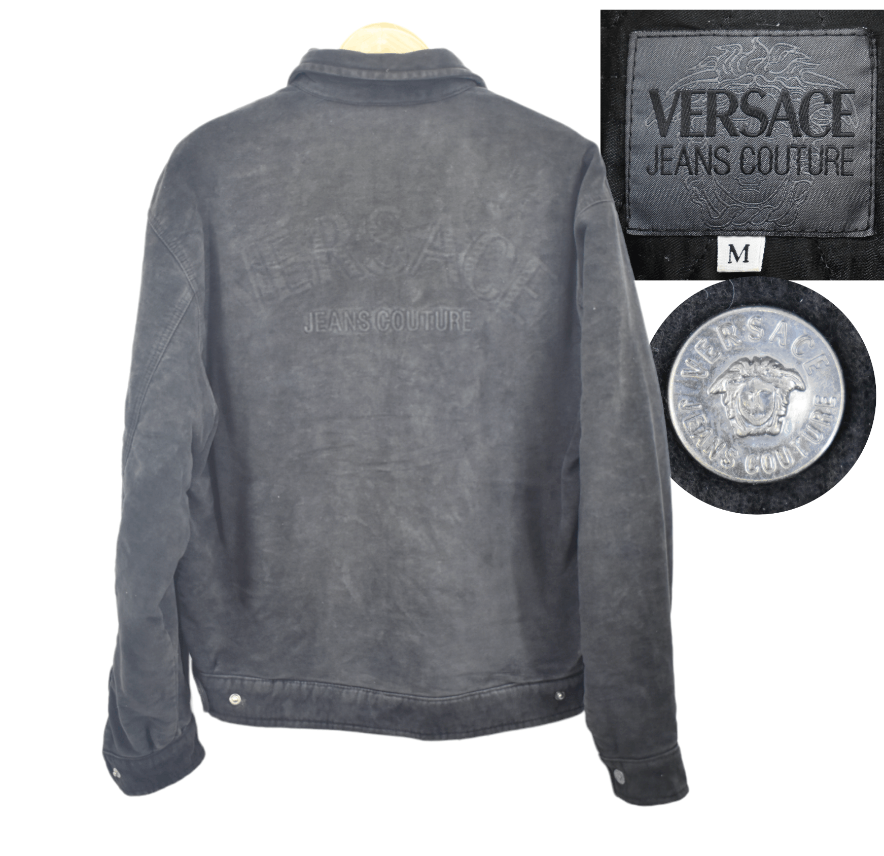 Versace × Versace Jeans Couture × Versus Versace Versace bomber jacket 3D Logo Size US M / EU 48-50 / 2 - 1 Thumbnail