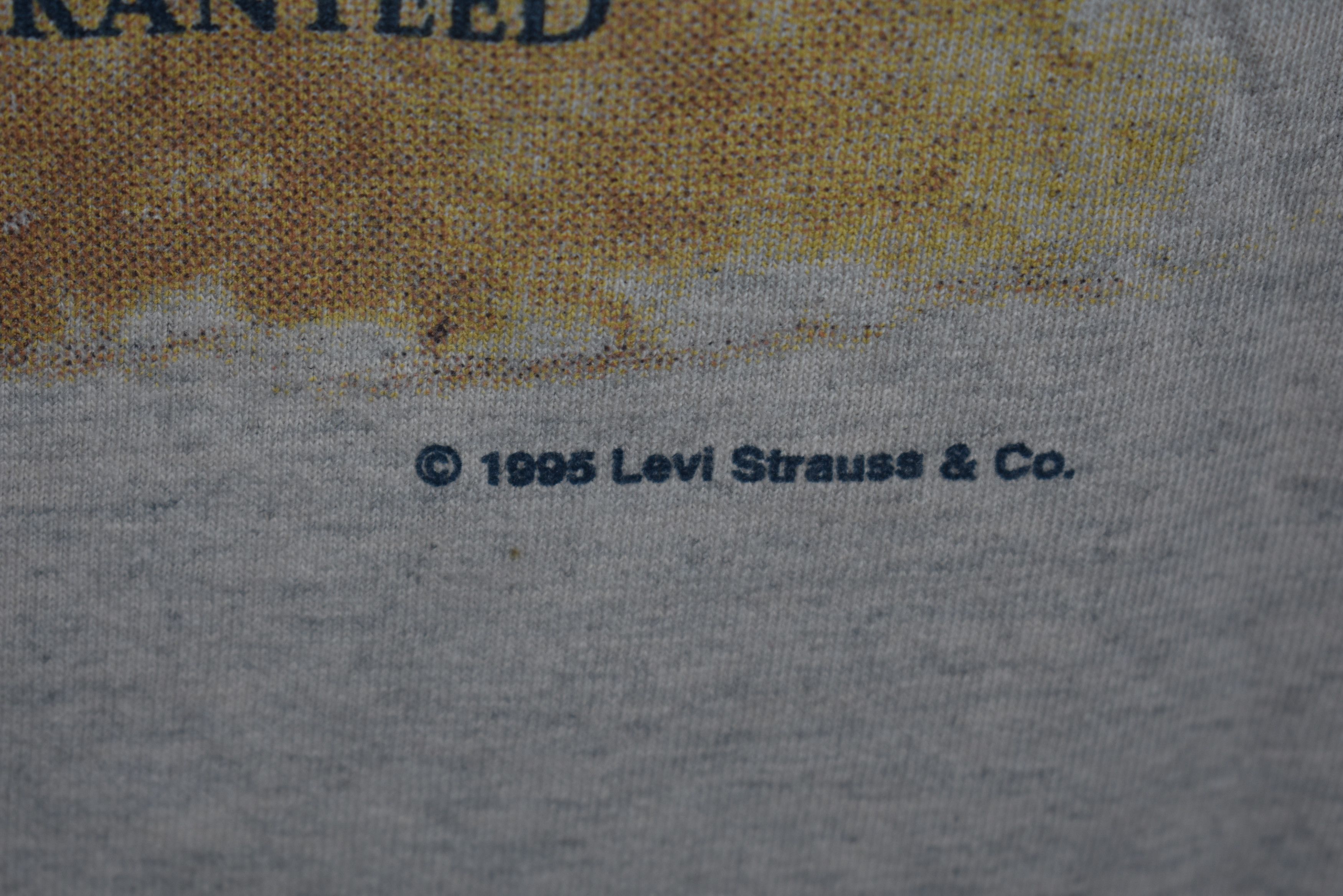 Levi's × Vintage A017 Vintage 90's Levi's graphic t-shirt Size US XL / EU 56 / 4 - 5 Thumbnail