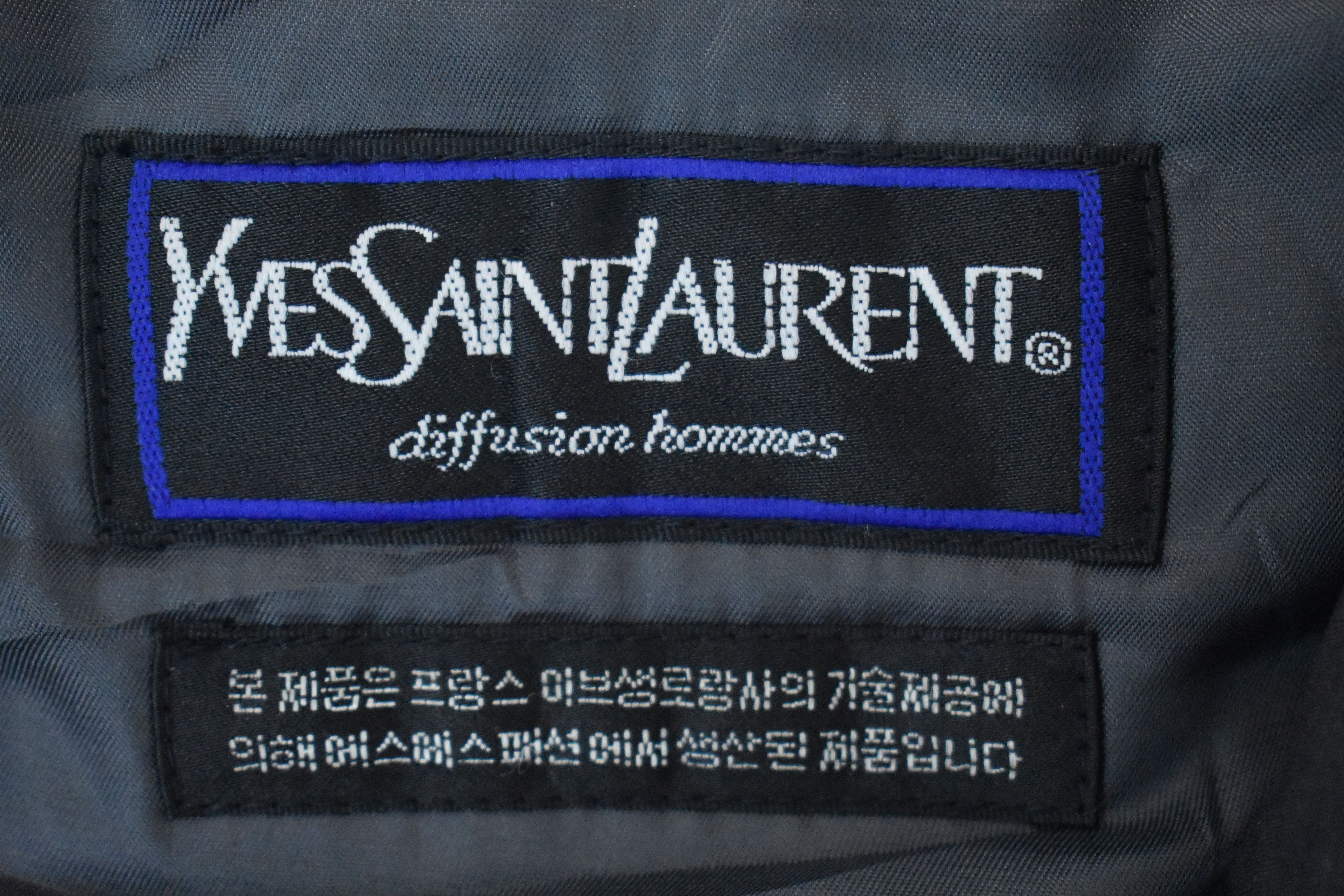 Yves Saint Laurent A001 Vintage YSL Trench Coat Yves Saint Laurent Luxury Size M / US 6-8 / IT 42-44 - 5 Thumbnail