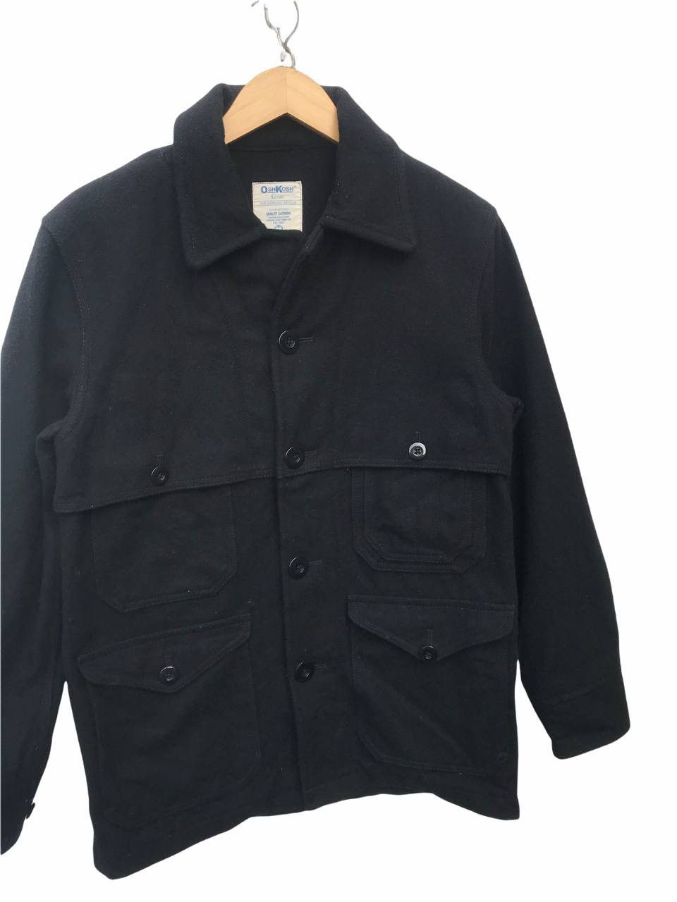 Oshkosh Oshkosh Black Multipocket Casual Jacket Size US M / EU 48-50 / 2 - 3 Thumbnail
