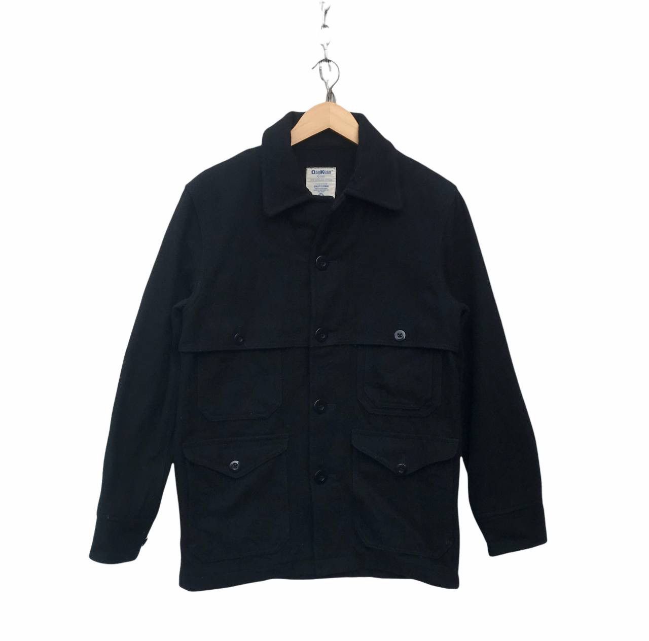 Oshkosh Oshkosh Black Multipocket Casual Jacket Size US M / EU 48-50 / 2 - 1 Thumbnail