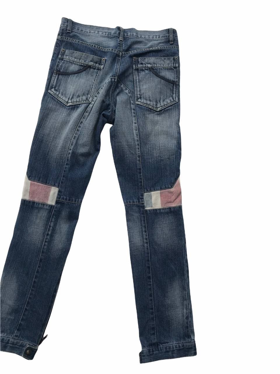 If Six Was Nine Unbrand Distressed Zipper Denim Fashion Pants Size US 30 / EU 46 - 9 Thumbnail