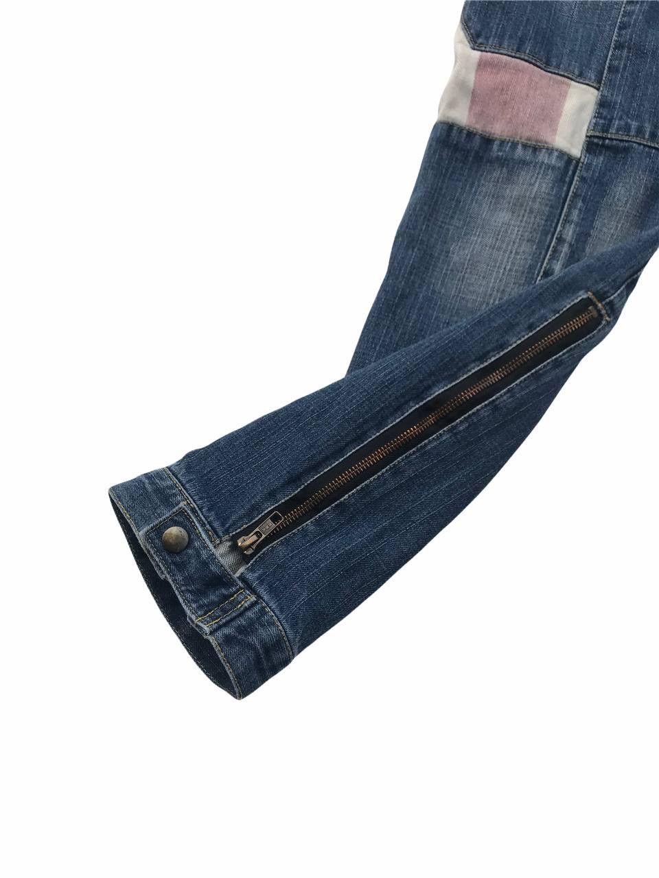 If Six Was Nine Unbrand Distressed Zipper Denim Fashion Pants Size US 30 / EU 46 - 11 Thumbnail