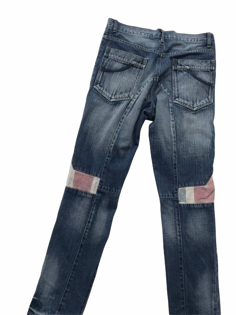 If Six Was Nine Unbrand Distressed Zipper Denim Fashion Pants Size US 30 / EU 46 - 10 Thumbnail