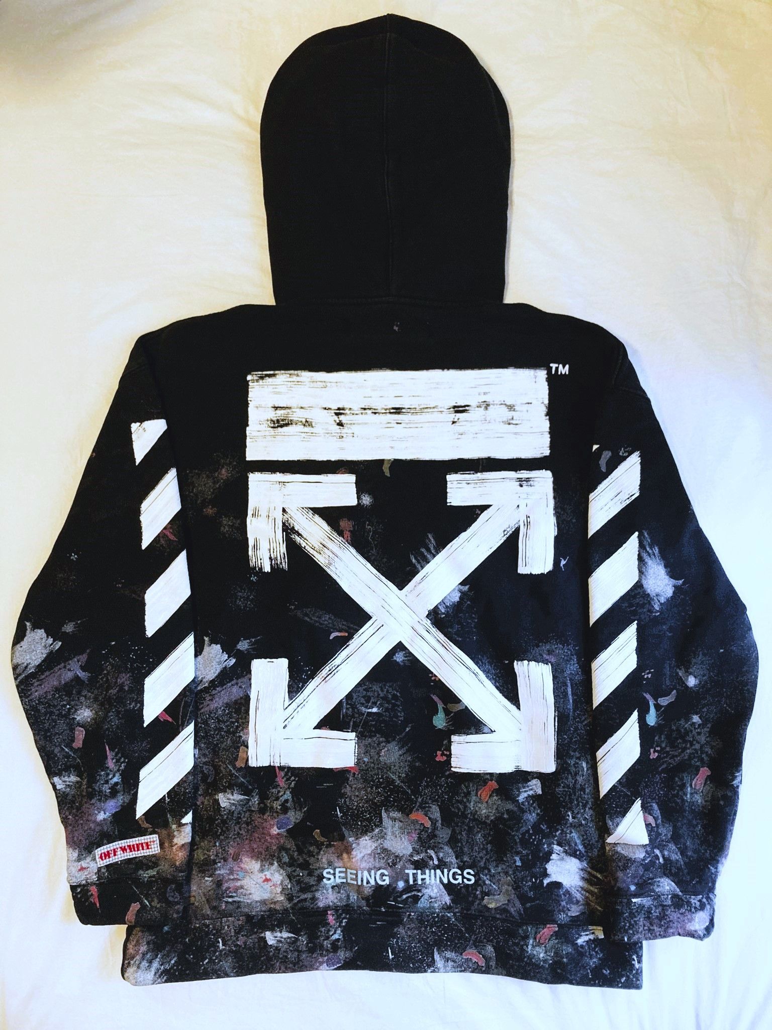 Off-White galaxy Hoodie size authentic XL new