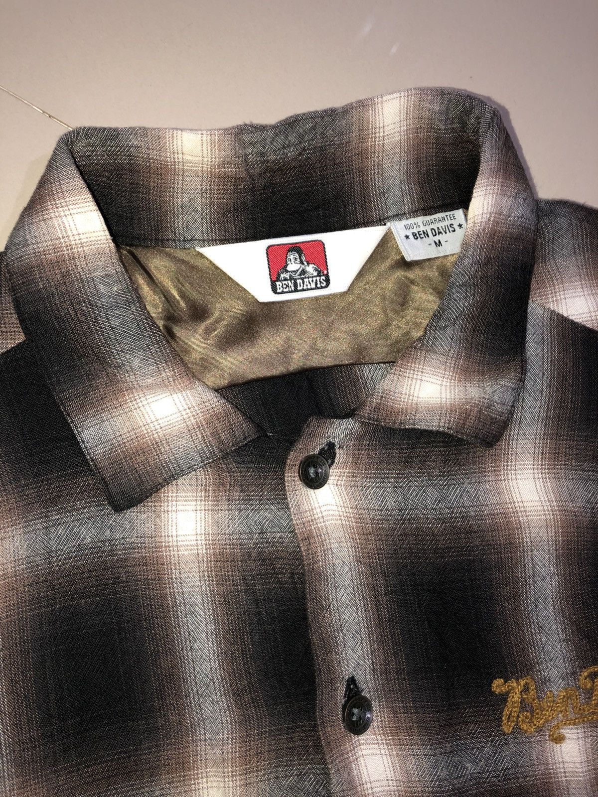 Ben Davis 🔥Rare🔥Ben Davis Rayon Flanell Plaid Shirt Size US M / EU 48-50 / 2 - 4 Thumbnail