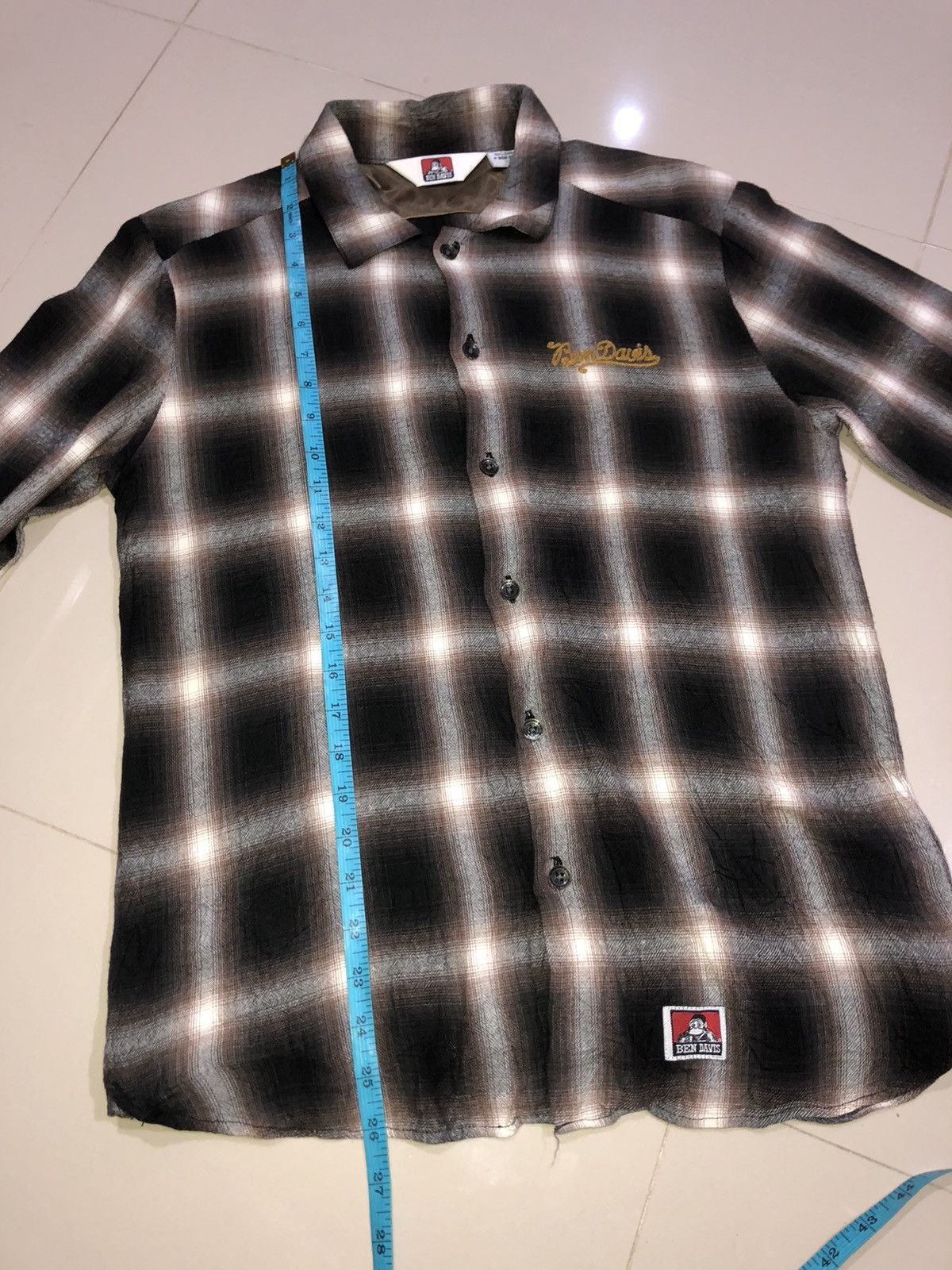Ben Davis 🔥Rare🔥Ben Davis Rayon Flanell Plaid Shirt Size US M / EU 48-50 / 2 - 13 Thumbnail