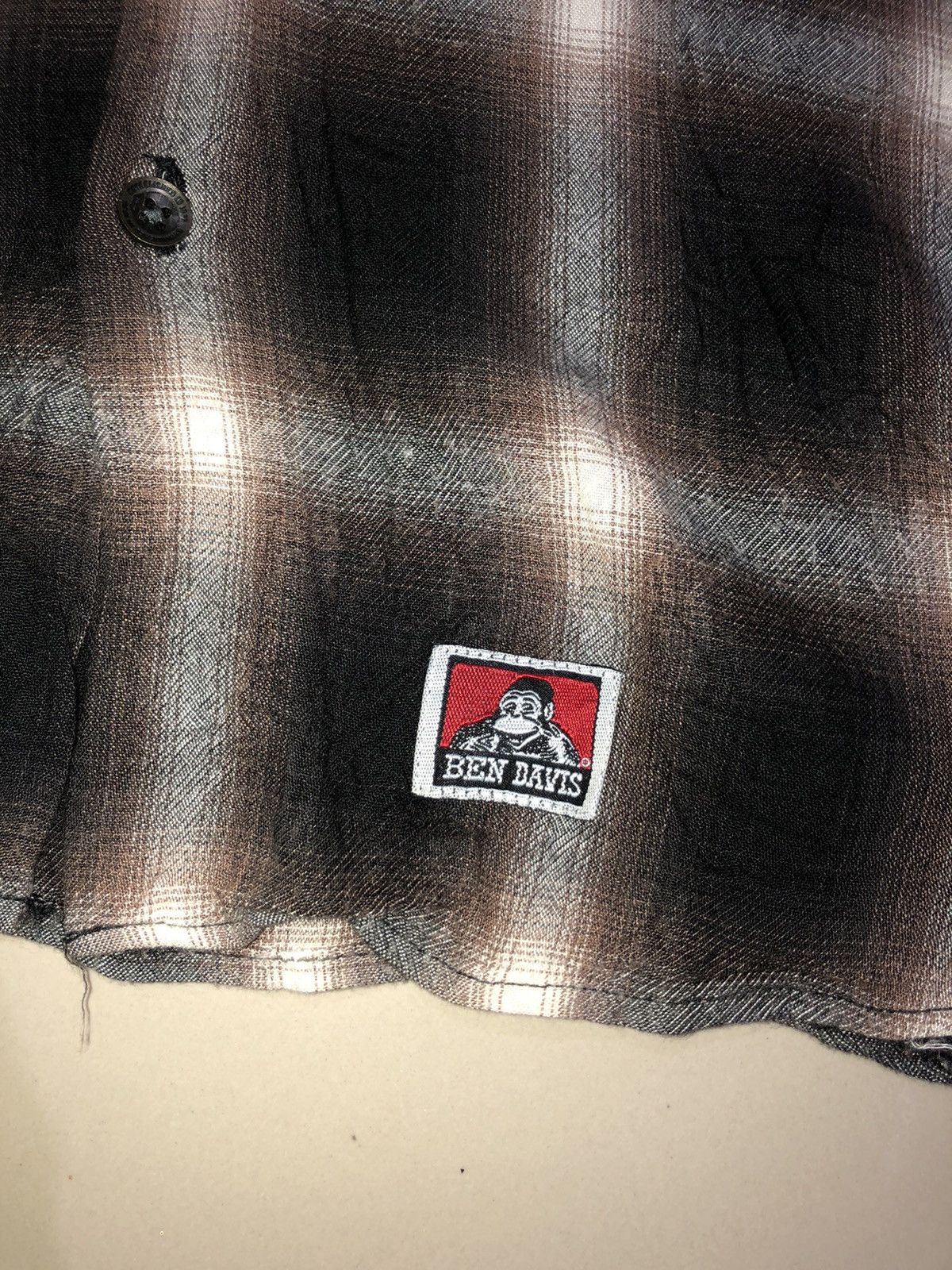 Ben Davis 🔥Rare🔥Ben Davis Rayon Flanell Plaid Shirt Size US M / EU 48-50 / 2 - 6 Thumbnail