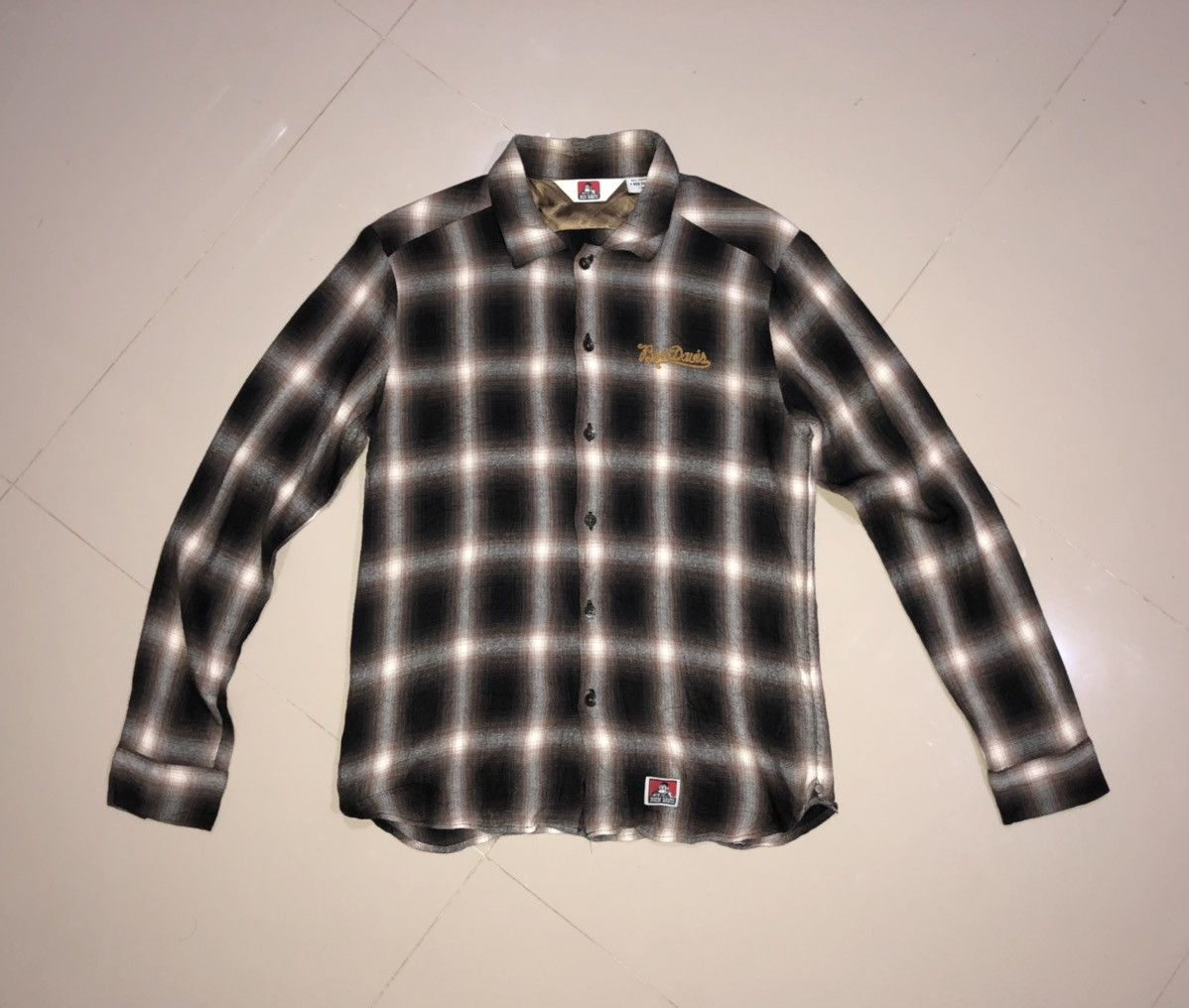 Ben Davis 🔥Rare🔥Ben Davis Rayon Flanell Plaid Shirt Size US M / EU 48-50 / 2 - 3 Thumbnail