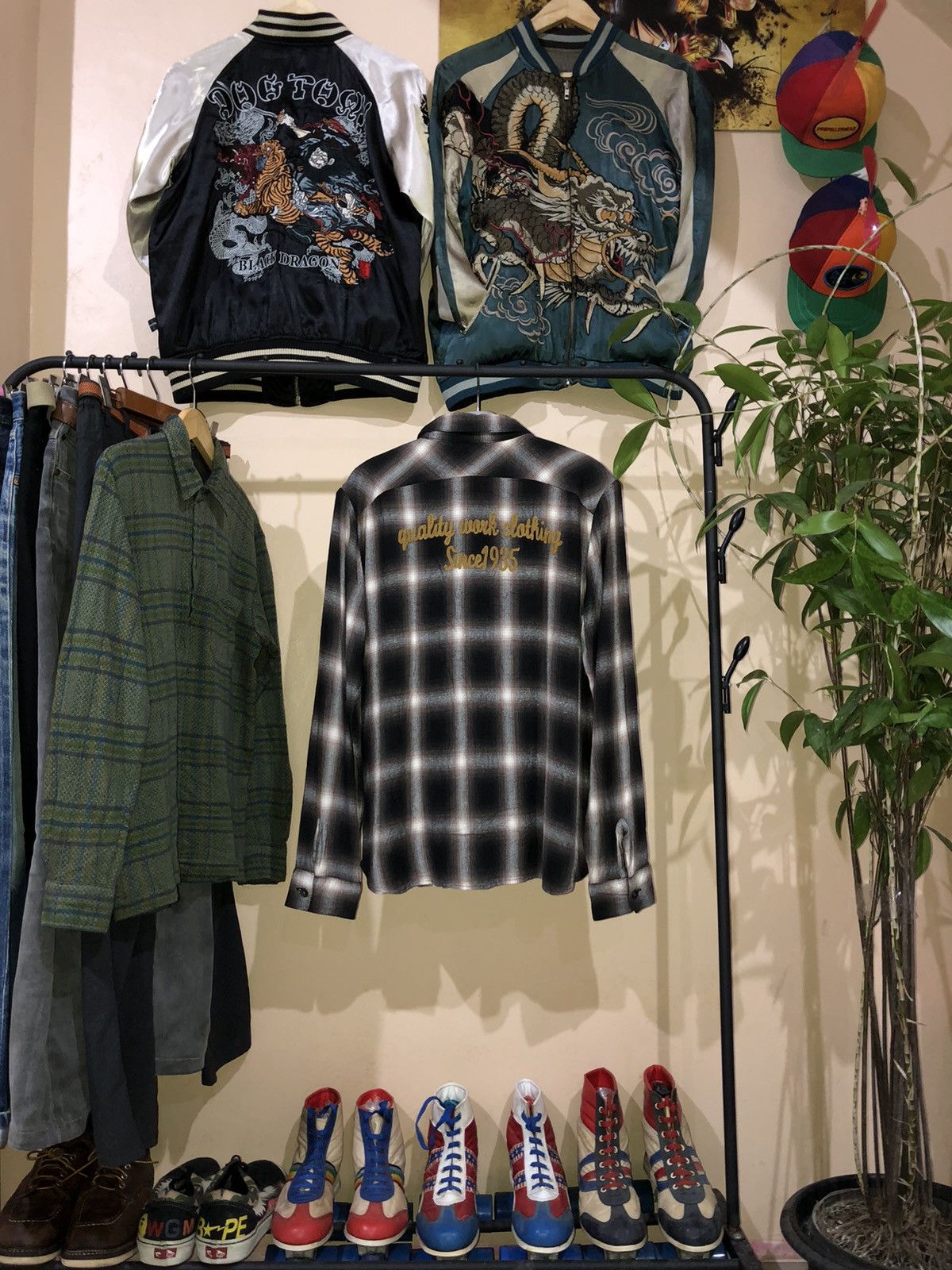 Ben Davis 🔥Rare🔥Ben Davis Rayon Flanell Plaid Shirt Size US M / EU 48-50 / 2 - 2 Thumbnail