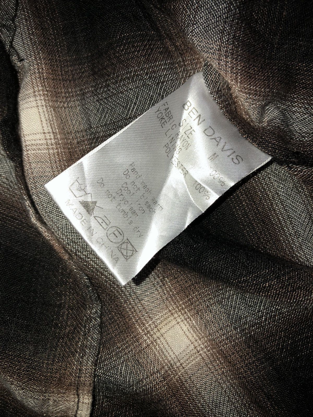 Ben Davis 🔥Rare🔥Ben Davis Rayon Flanell Plaid Shirt Size US M / EU 48-50 / 2 - 9 Thumbnail