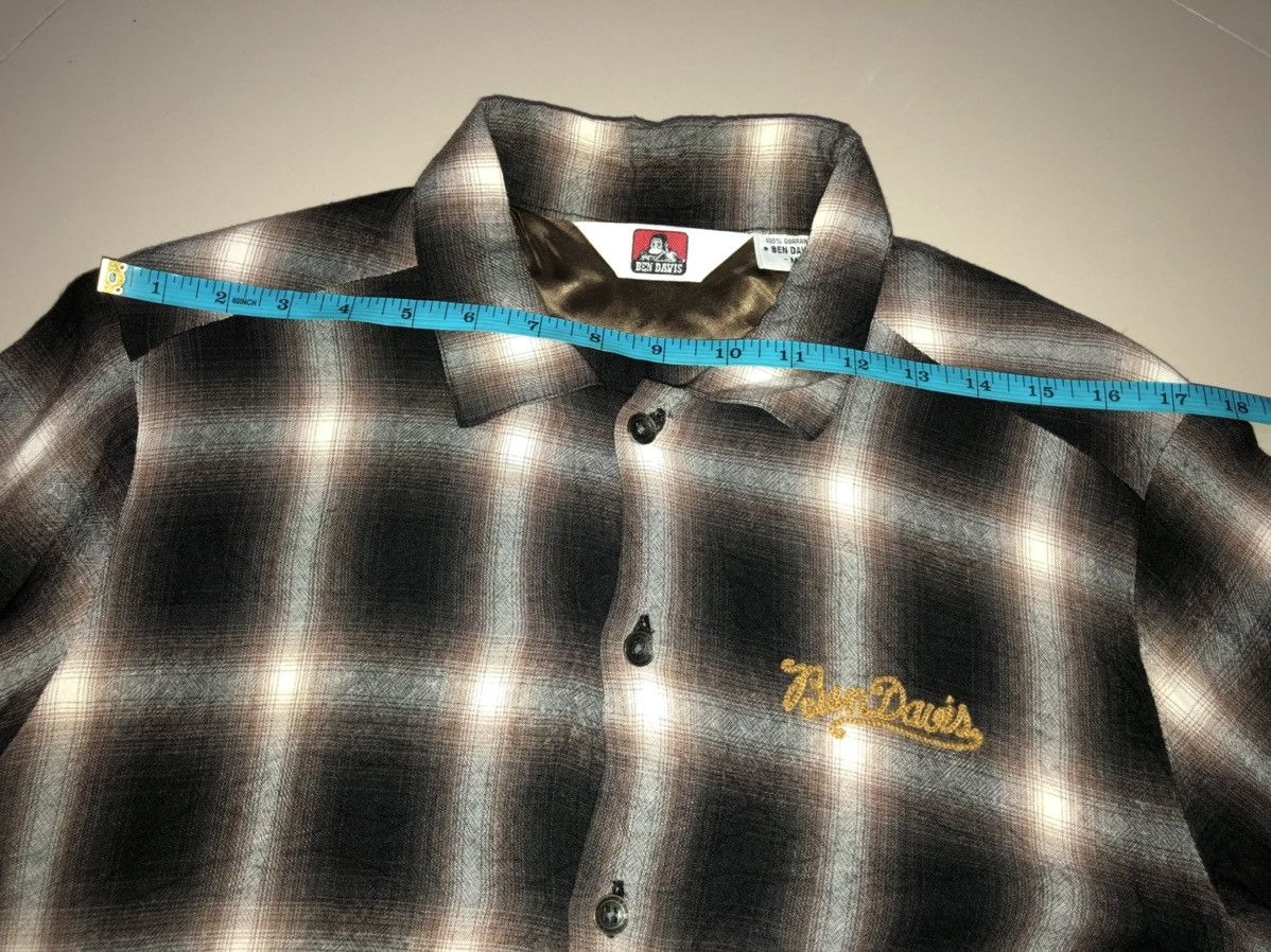 Ben Davis 🔥Rare🔥Ben Davis Rayon Flanell Plaid Shirt Size US M / EU 48-50 / 2 - 14 Thumbnail