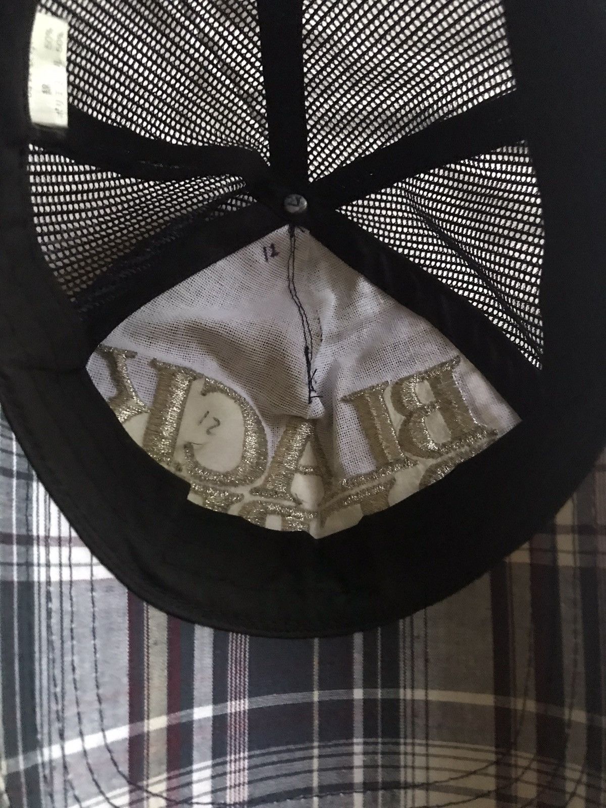 Other Black Rebel Motorcycle Club Trucker Tartan Cap Size ONE SIZE - 5 Thumbnail