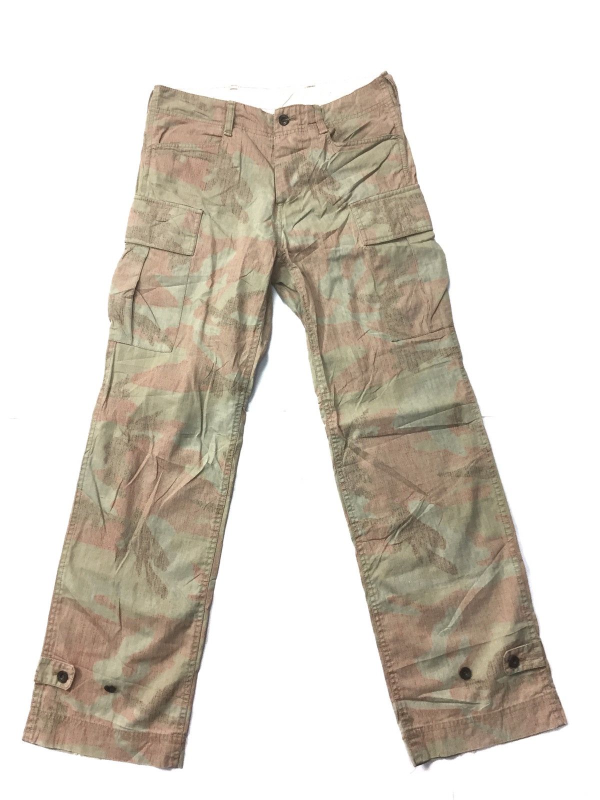 Blue label by united arrow cargo pants light camo