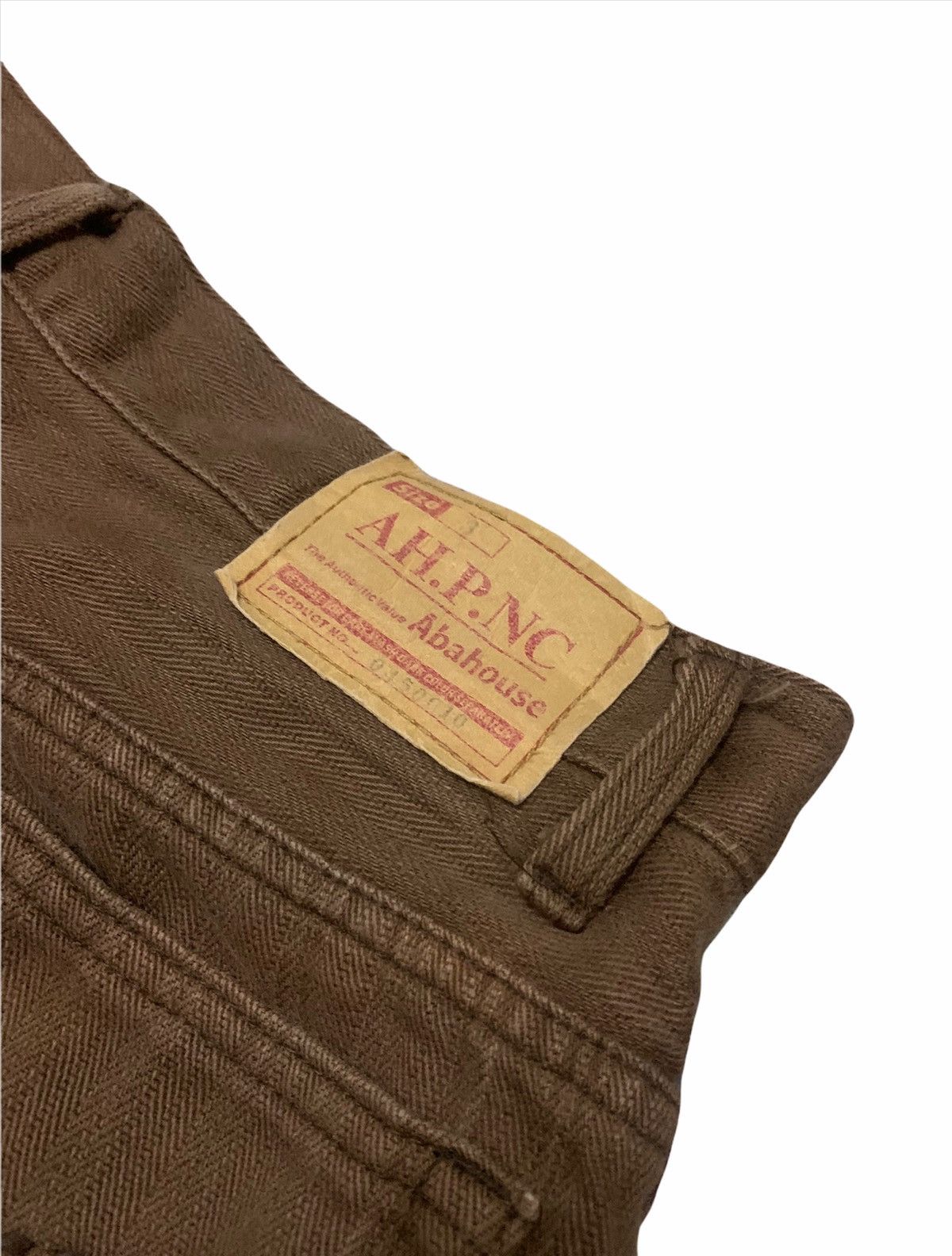 ABAHOUSE × Vintage 90s ABAHOUSE JAPAN BROWN DENIM PANTS MADE IN JAPAN Size US 32 / EU 48 - 5 Thumbnail