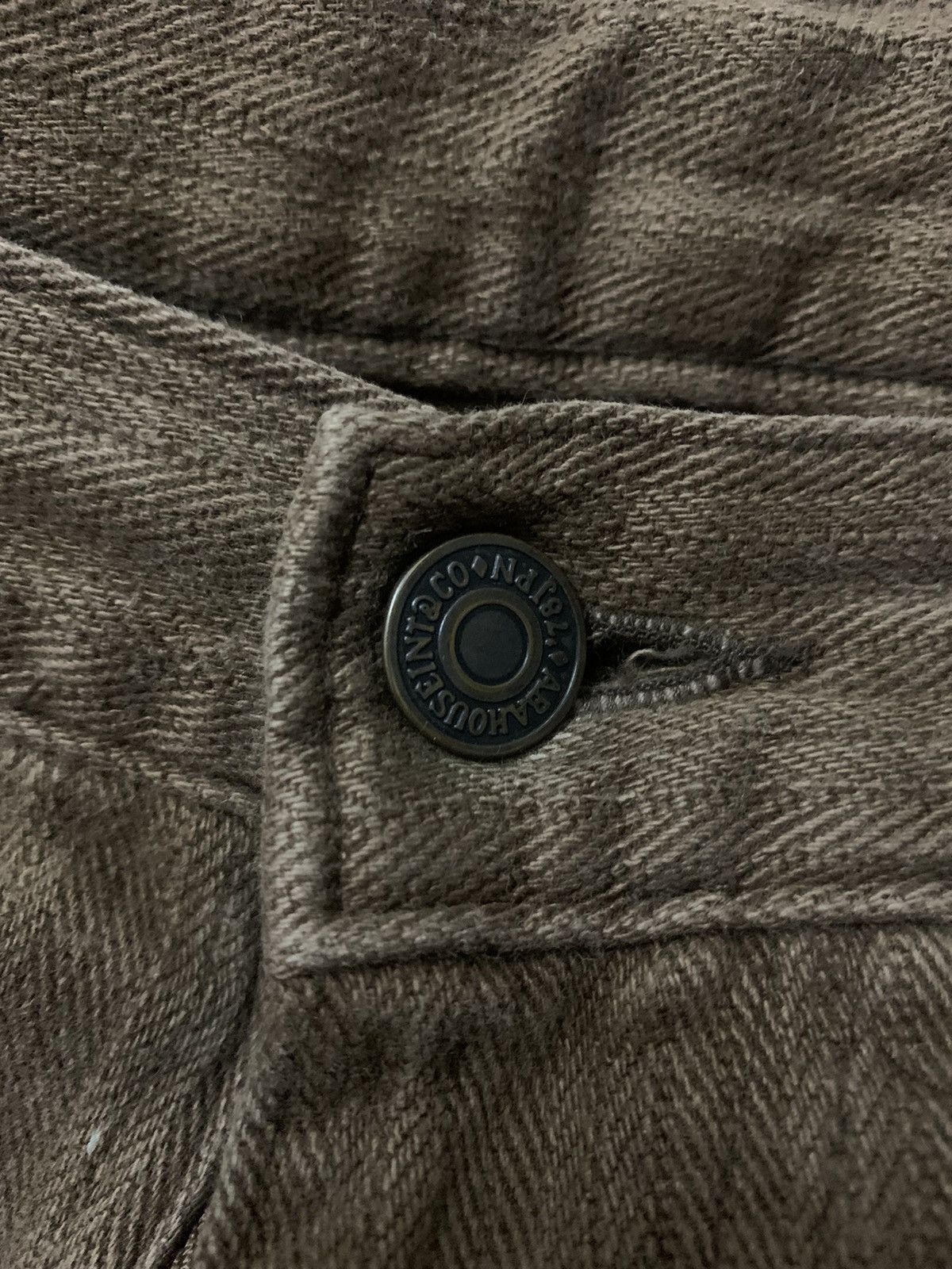 ABAHOUSE × Vintage 90s ABAHOUSE JAPAN BROWN DENIM PANTS MADE IN JAPAN Size US 32 / EU 48 - 9 Thumbnail