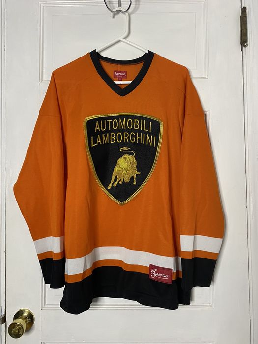 Supreme Supreme x Lamborghini Automobili Jersey | Grailed