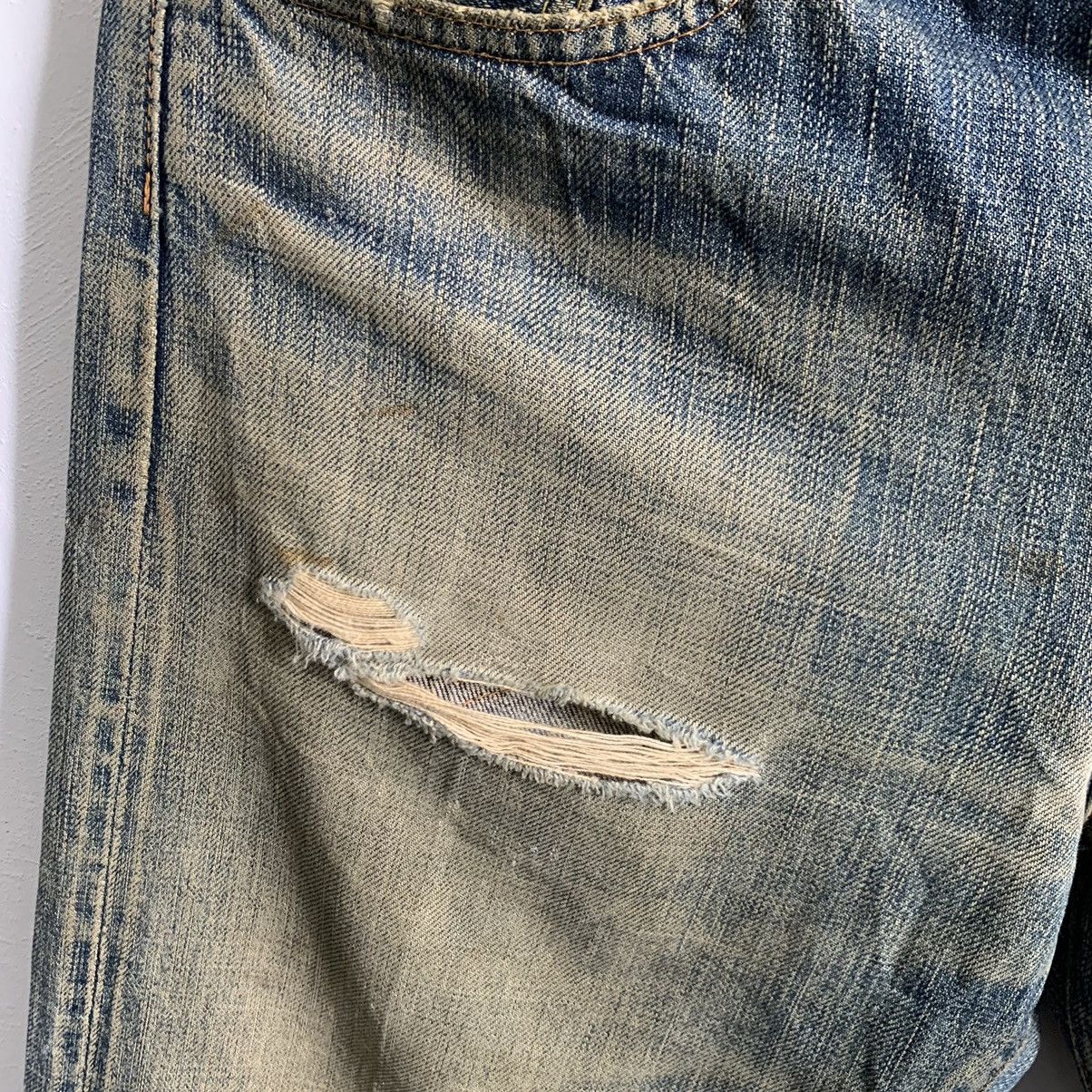 Japanese Brand Tomorrowland Selvedge Distressed Jeans Denim Mix8 Size US 31 - 6 Thumbnail