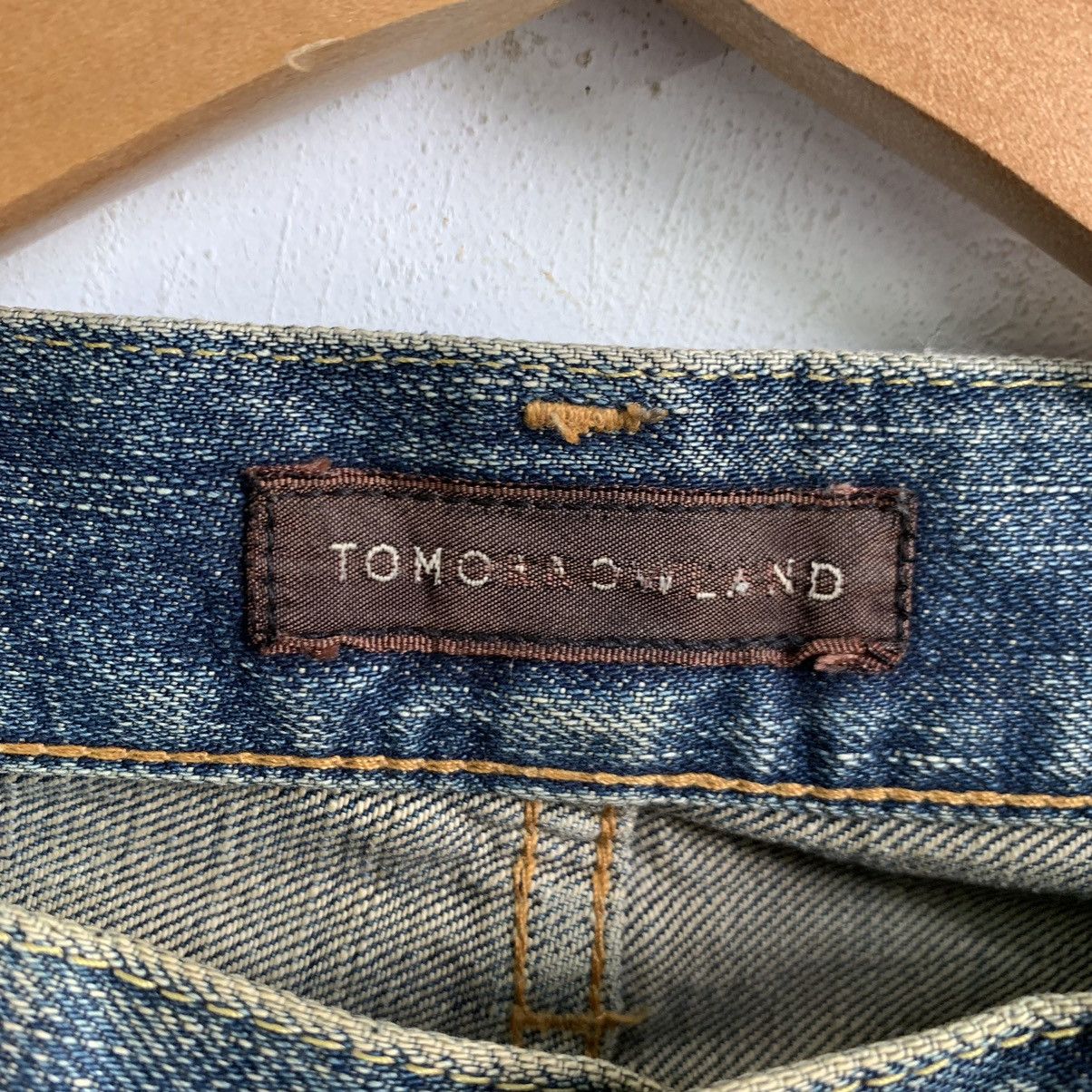Japanese Brand Tomorrowland Selvedge Distressed Jeans Denim Mix8 Size US 31 - 8 Thumbnail