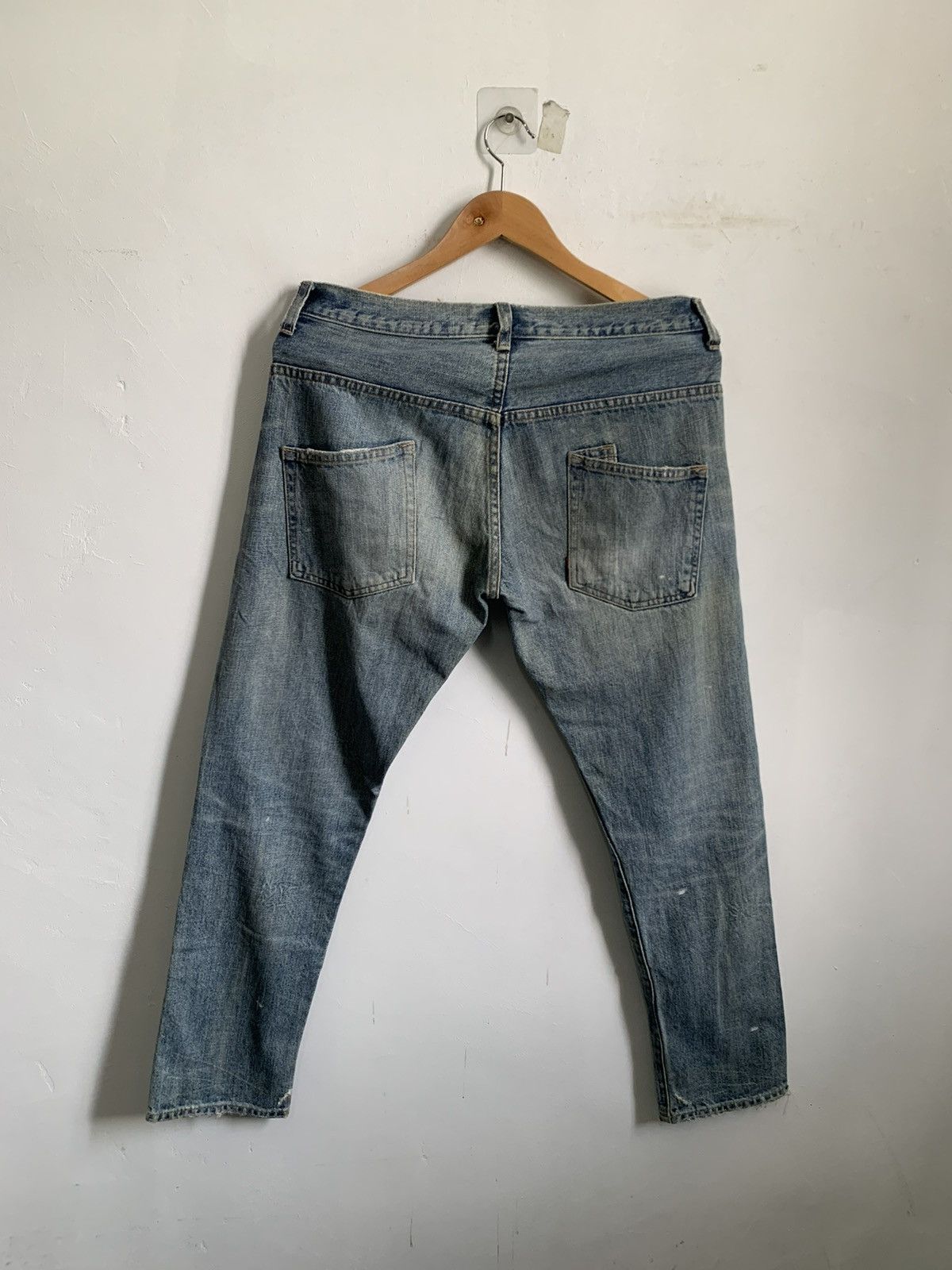 Japanese Brand Rna Inc Distressed Jeans Denim Mix8 Size US 30 / EU 46 - 2 Thumbnail