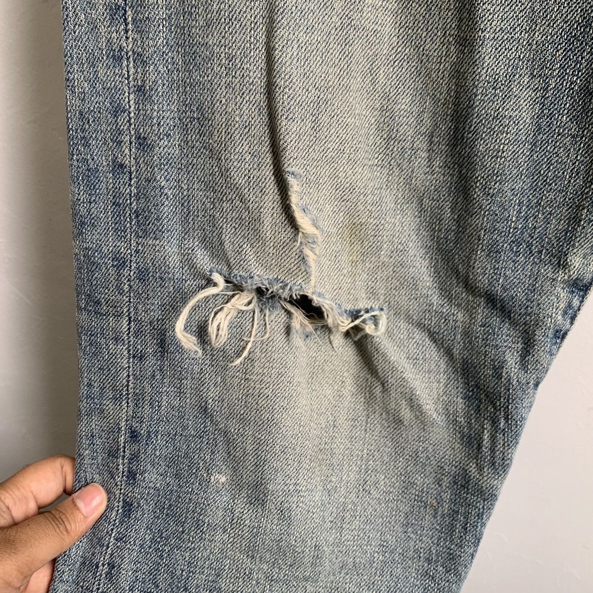 Japanese Brand Rna Inc Distressed Jeans Denim Mix8 Size US 30 / EU 46 - 4 Thumbnail