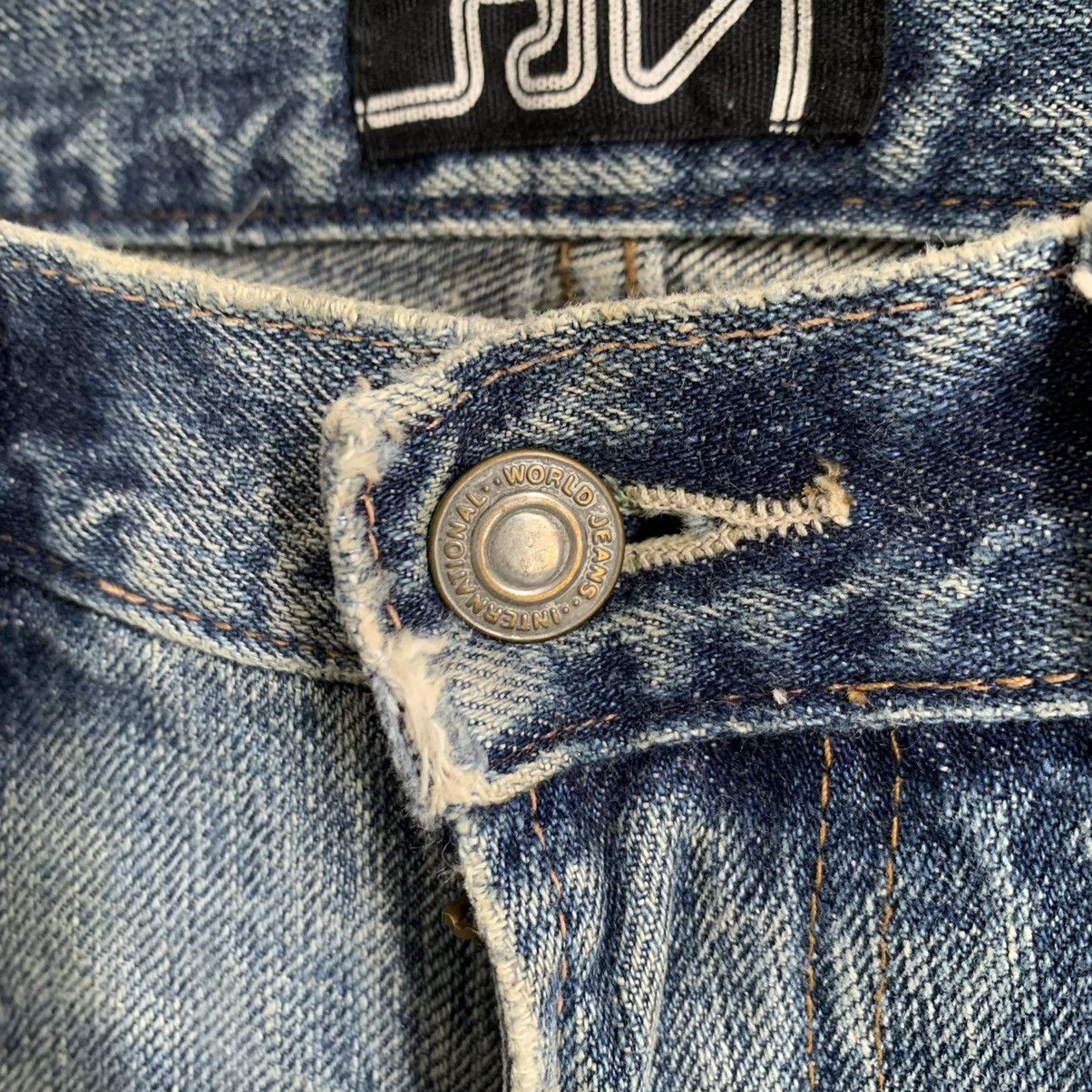 Japanese Brand Rna Inc Distressed Jeans Denim Mix8 Size US 30 / EU 46 - 7 Thumbnail